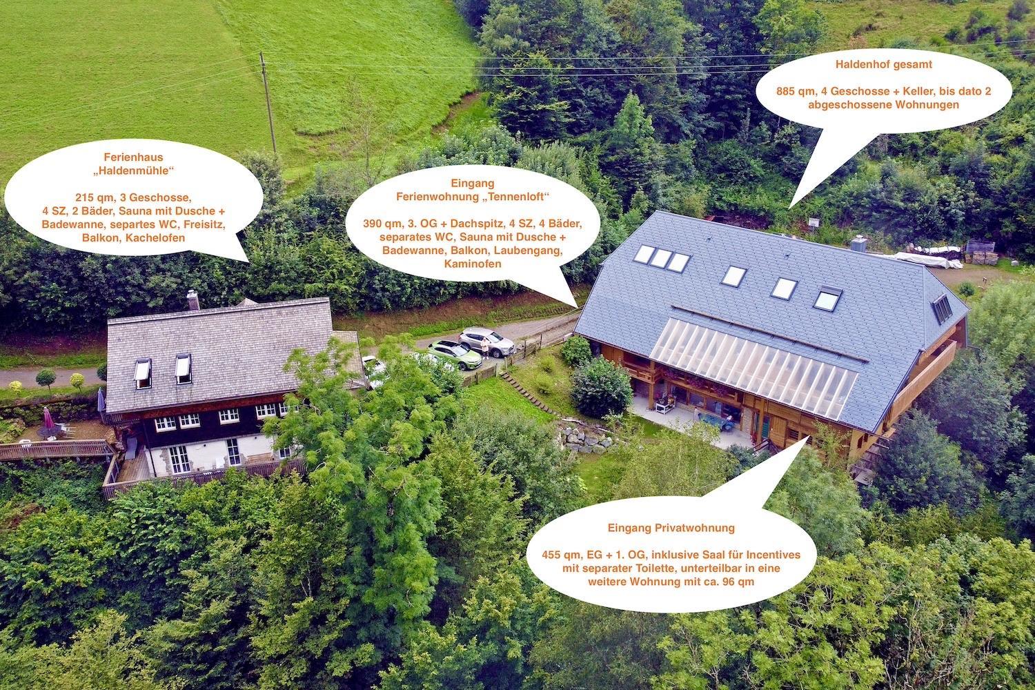 living TIMELESS- Haldenmühle, Luxus Schwarzwald-Retreat mit Sauna