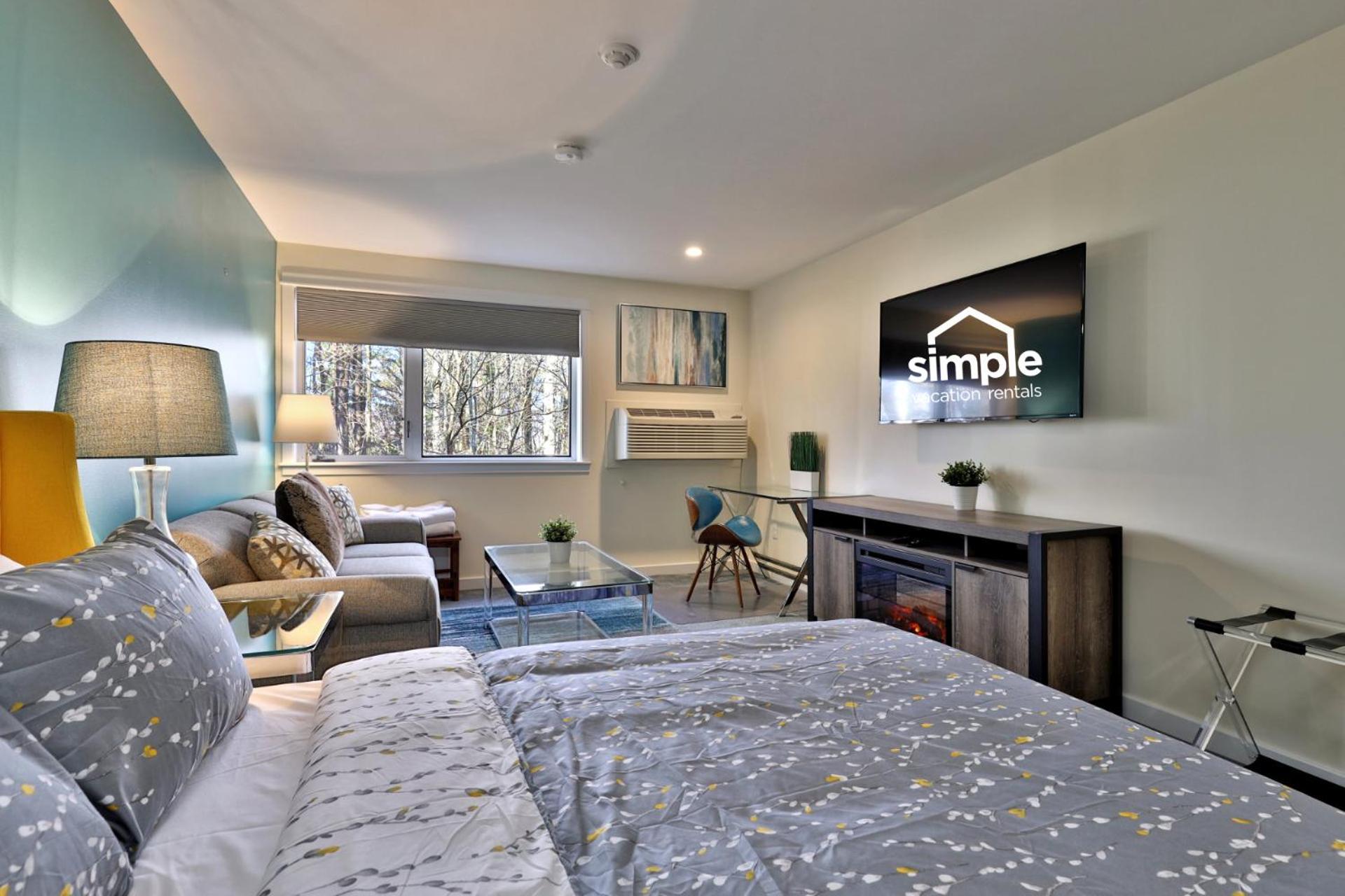 Tranquil Peaks Studio at KCIS - Perfect for a Getaway in the Heart of Vermont Ski Resort