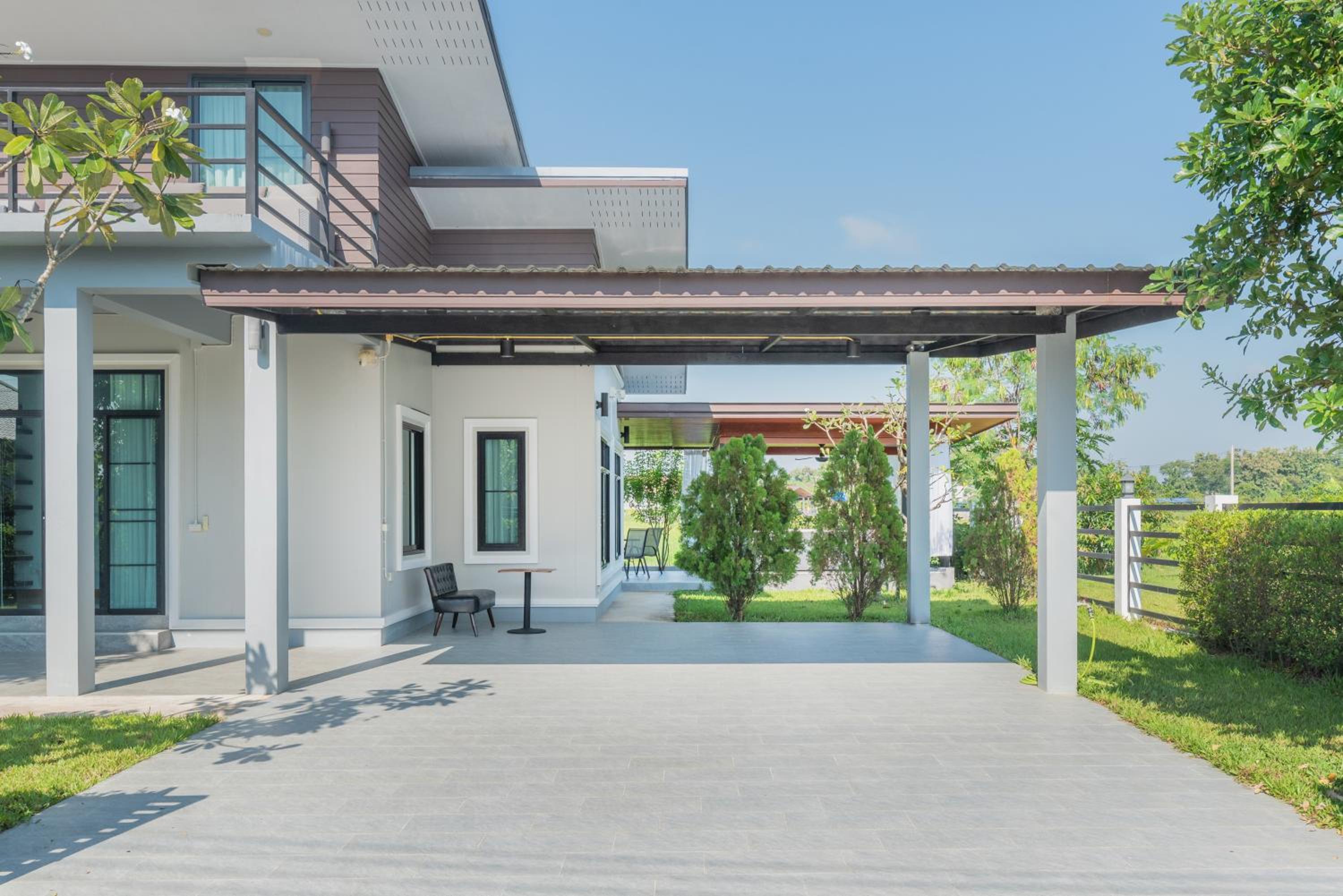 The garden pool villa resort at Doi Saket