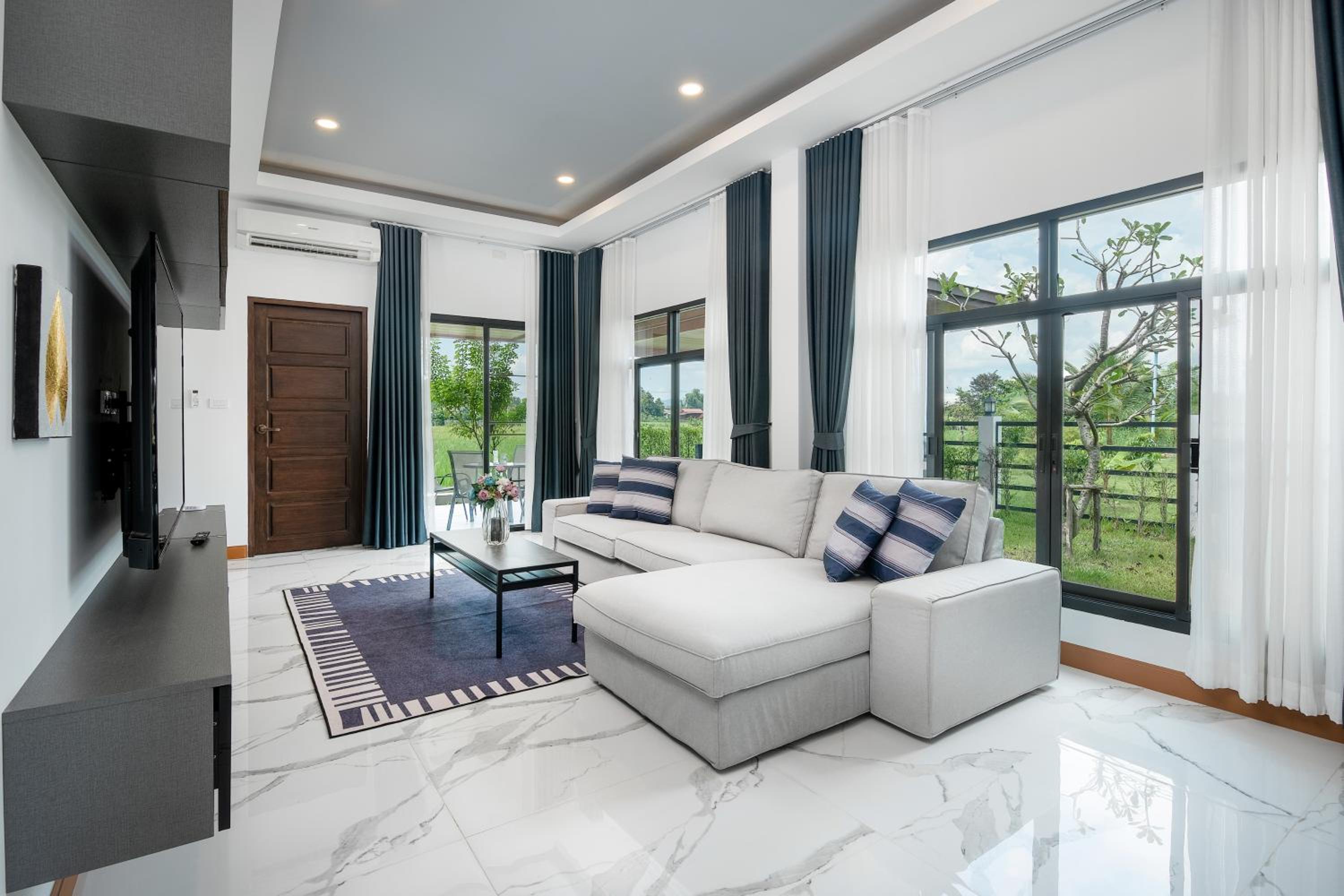 The garden pool villa resort at Doi Saket