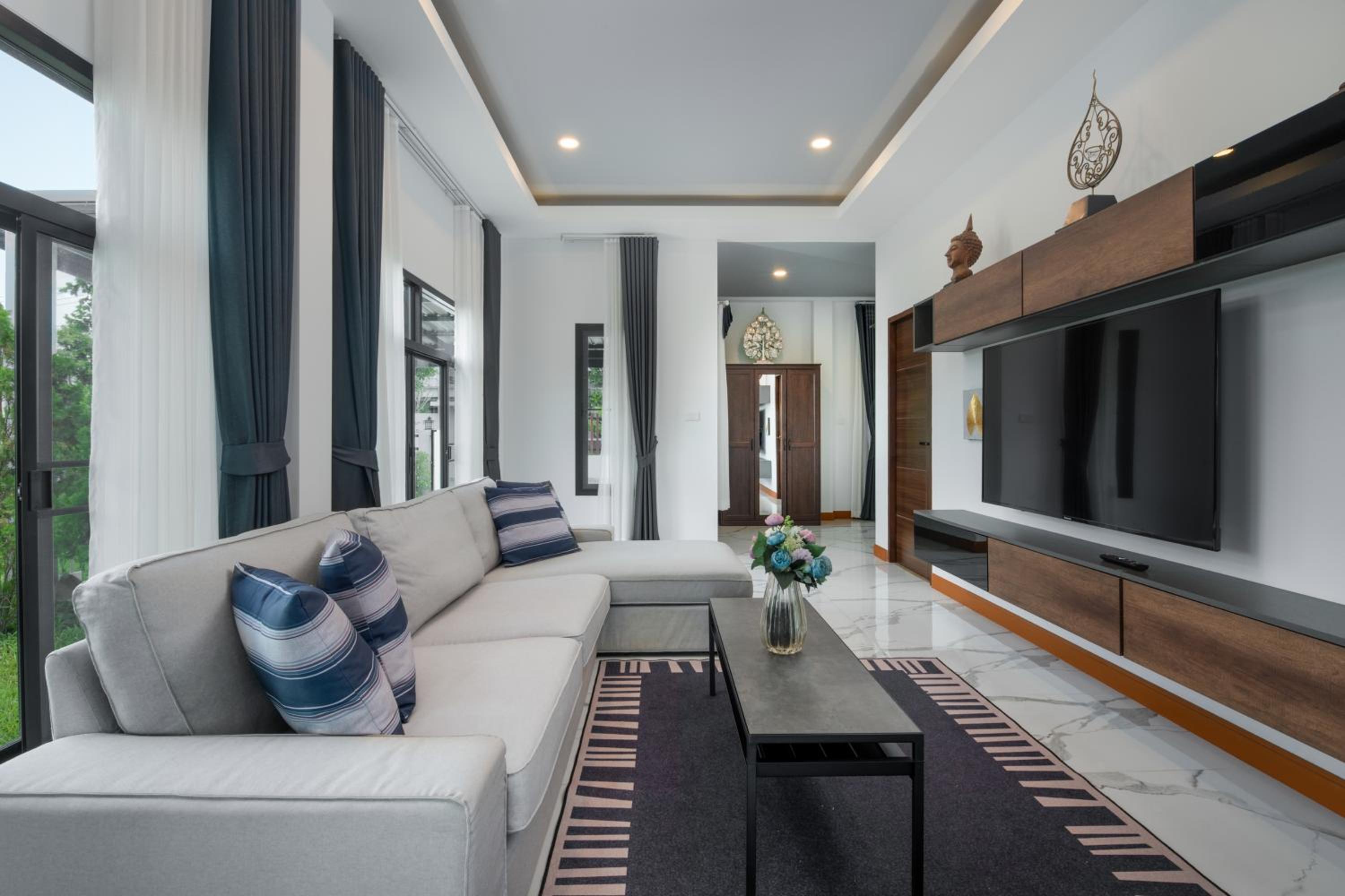 The garden pool villa resort at Doi Saket