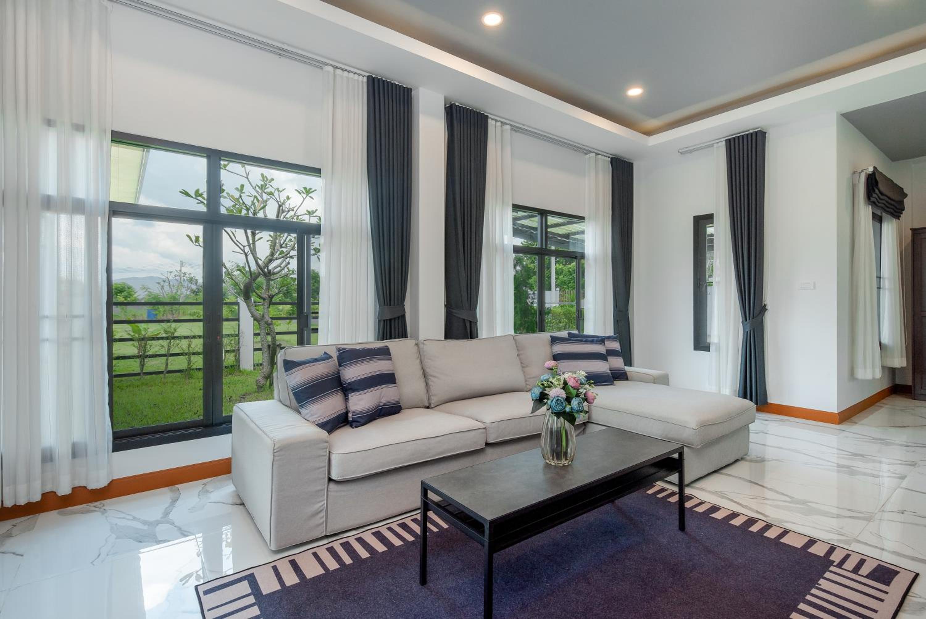 The garden pool villa resort at Doi Saket