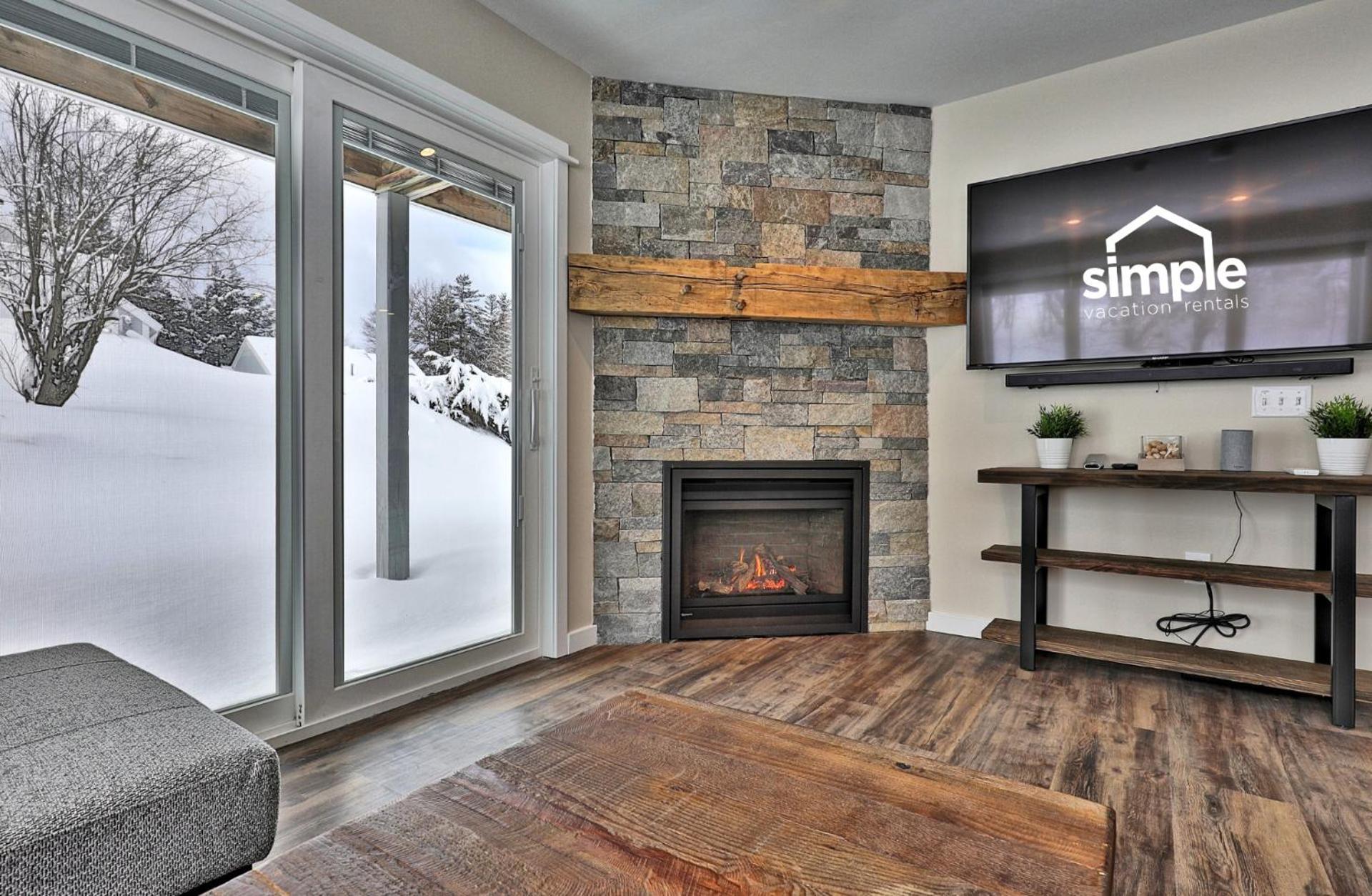 The Forest Fun Suite - 2RM-2BA Condo, Pool, Bus, King Bed, 2 Sofa Beds, Fireplace, Ski Rental Deals