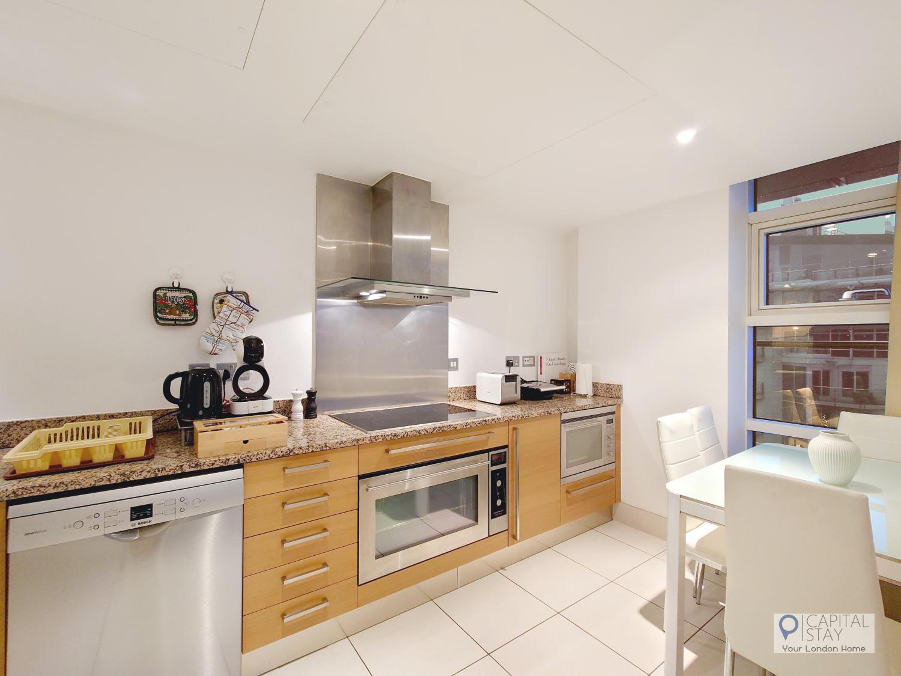 3 Bed Serviced Apartment in Battersea - River views