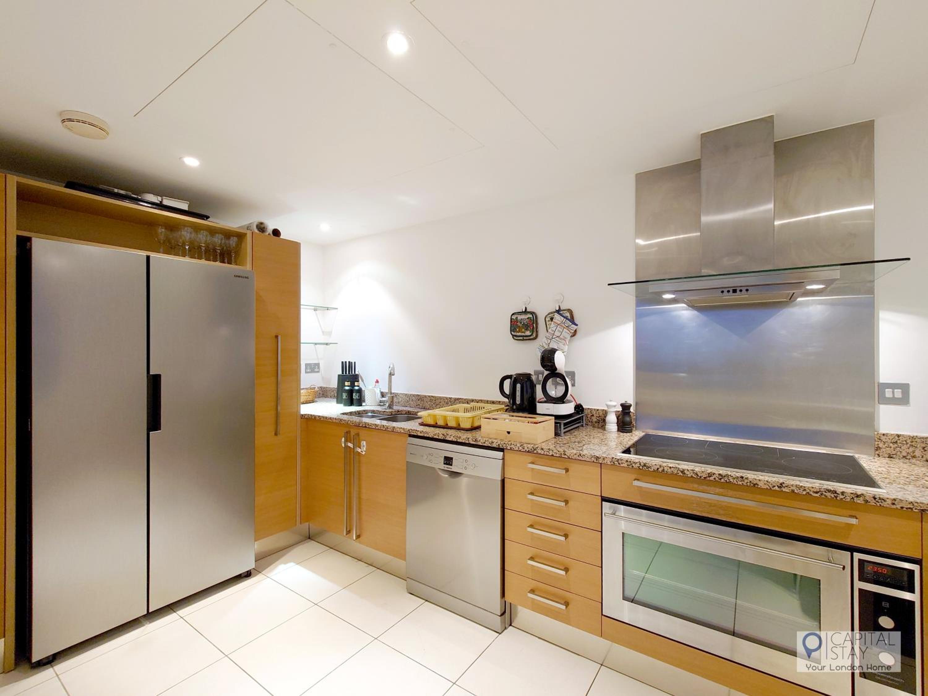 3 Bed Serviced Apartment in Battersea - River views