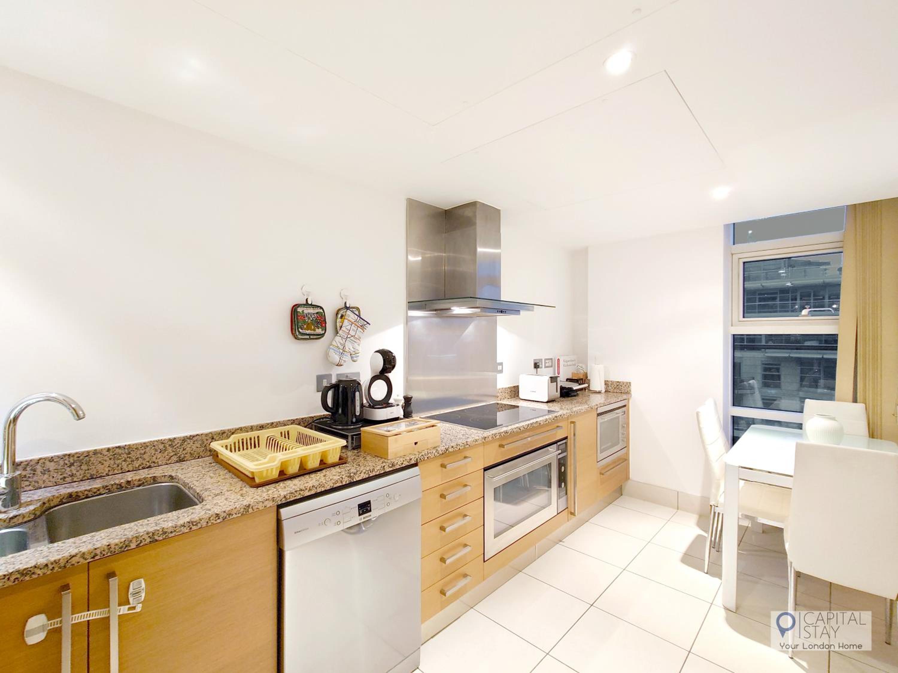 3 Bed Serviced Apartment in Battersea - River views