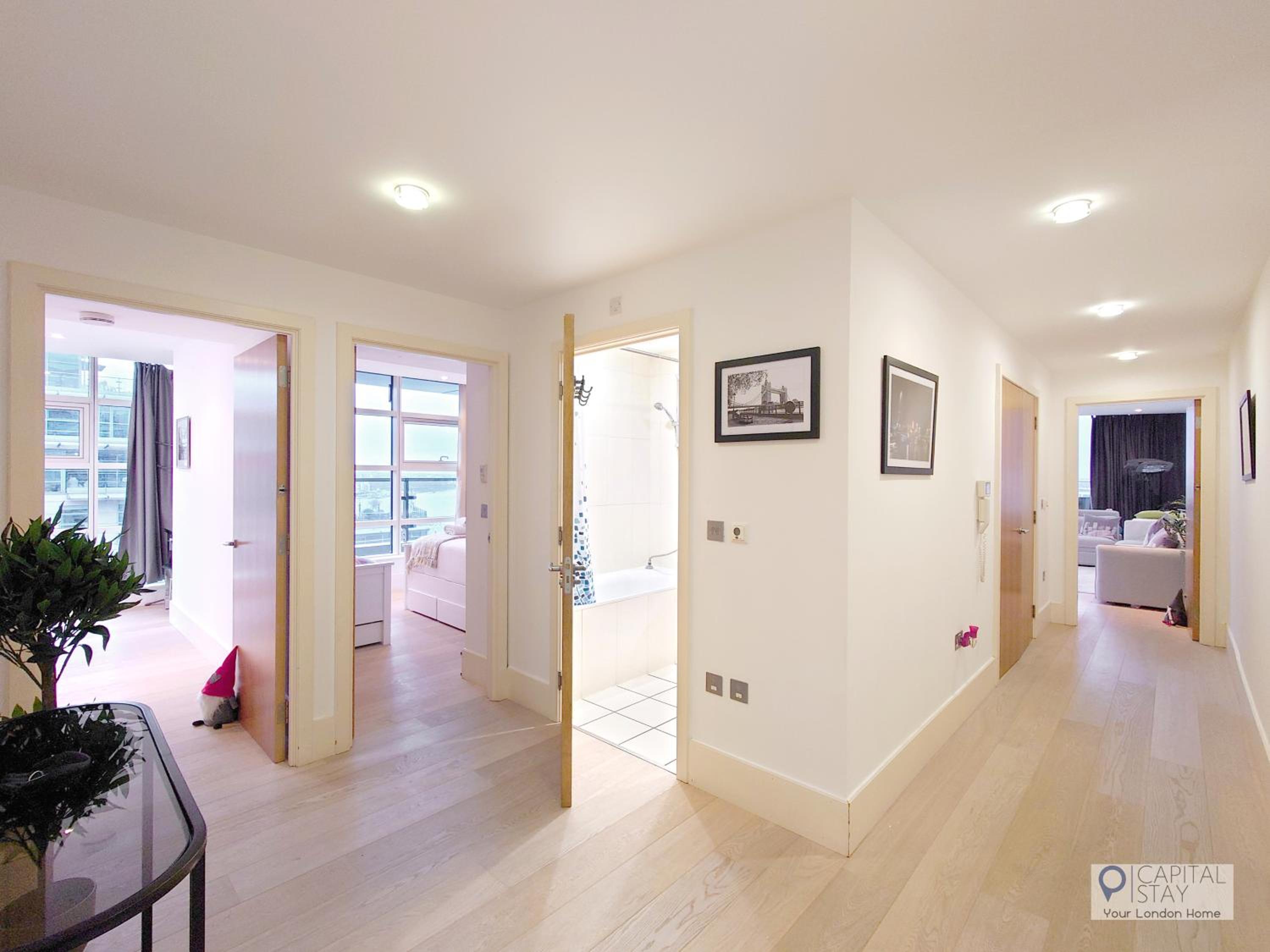 3 Bed Serviced Apartment in Battersea - River views