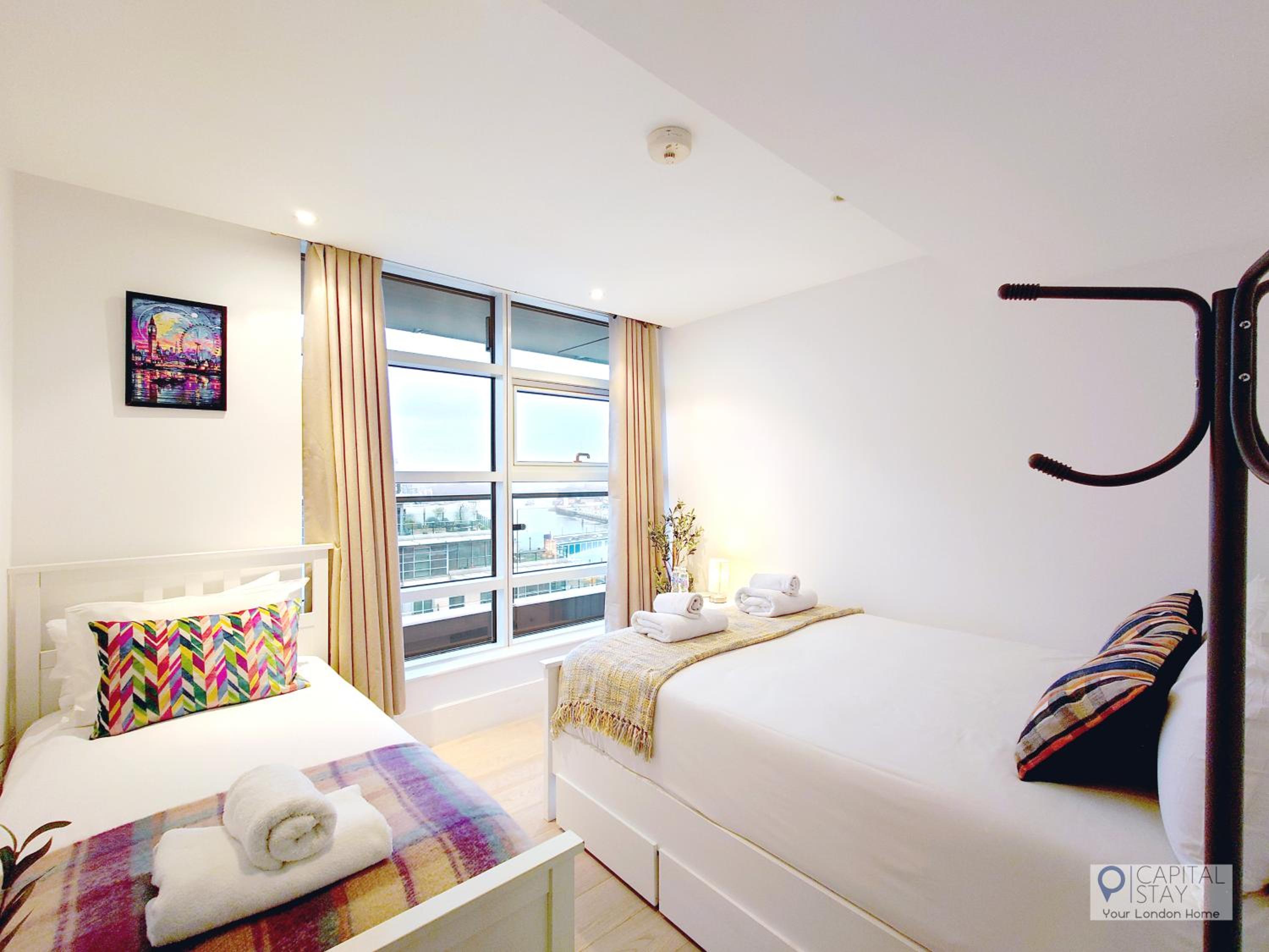 3 Bed Serviced Apartment in Battersea - River views