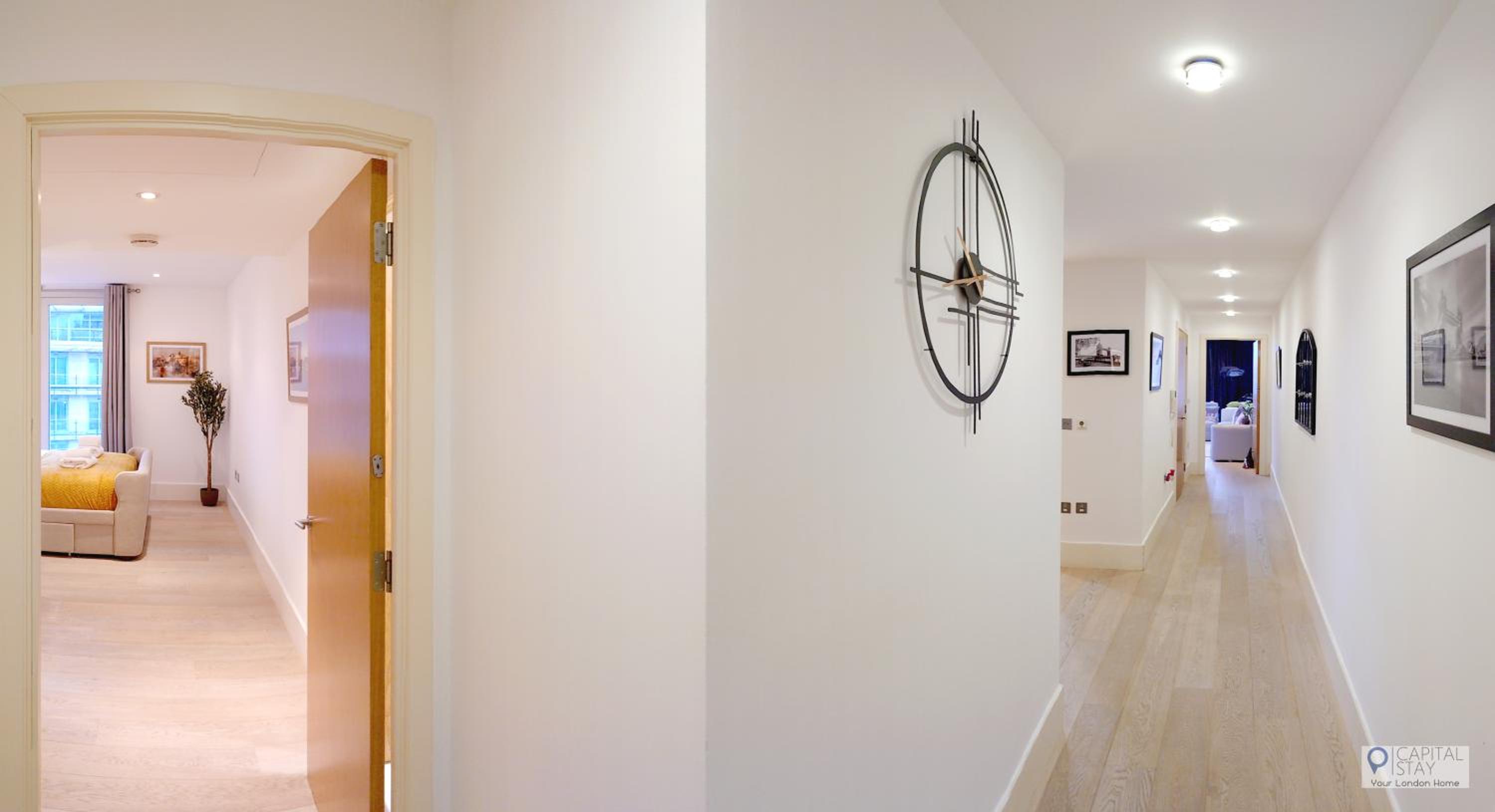 3 Bed Serviced Apartment in Battersea - River views