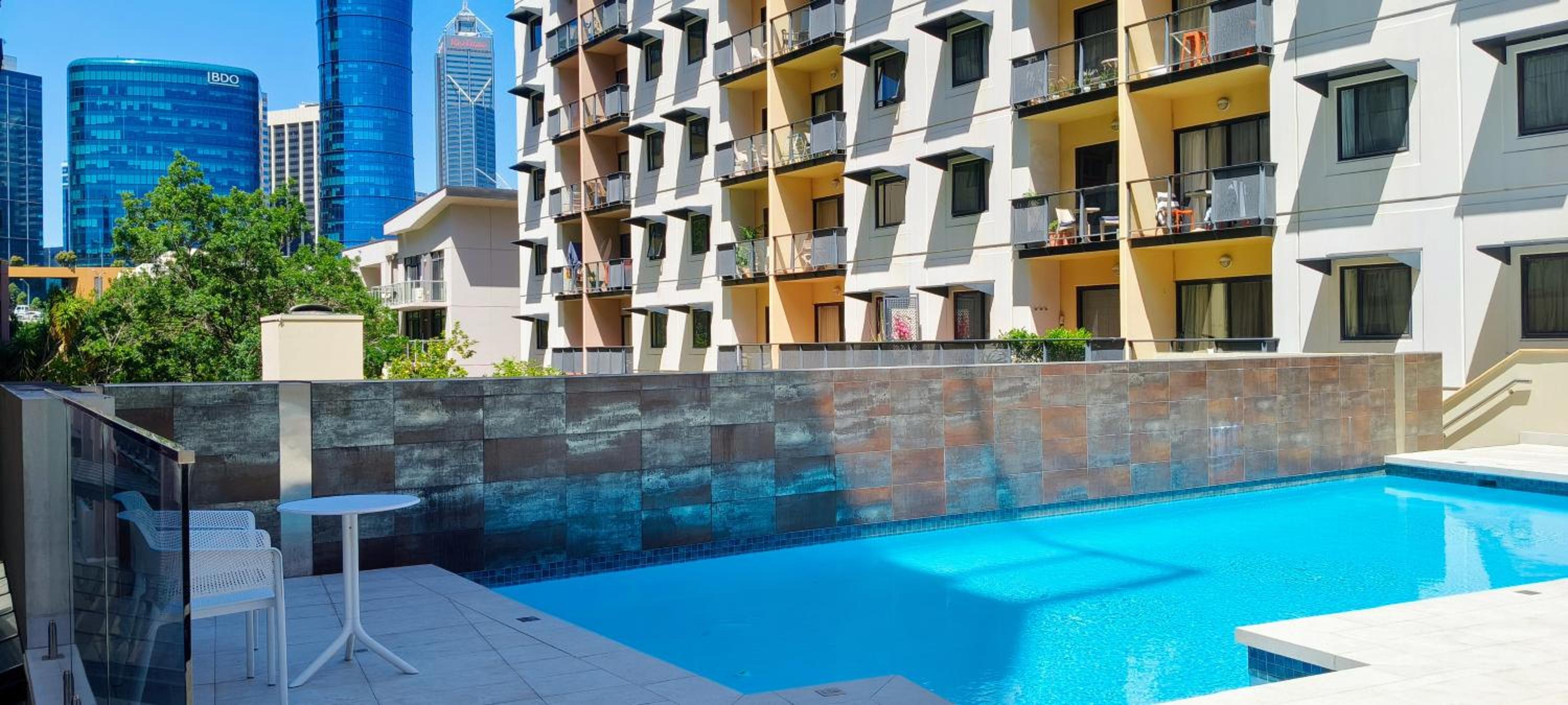 Resort-style living in Perth CBD - 2X2 Apt