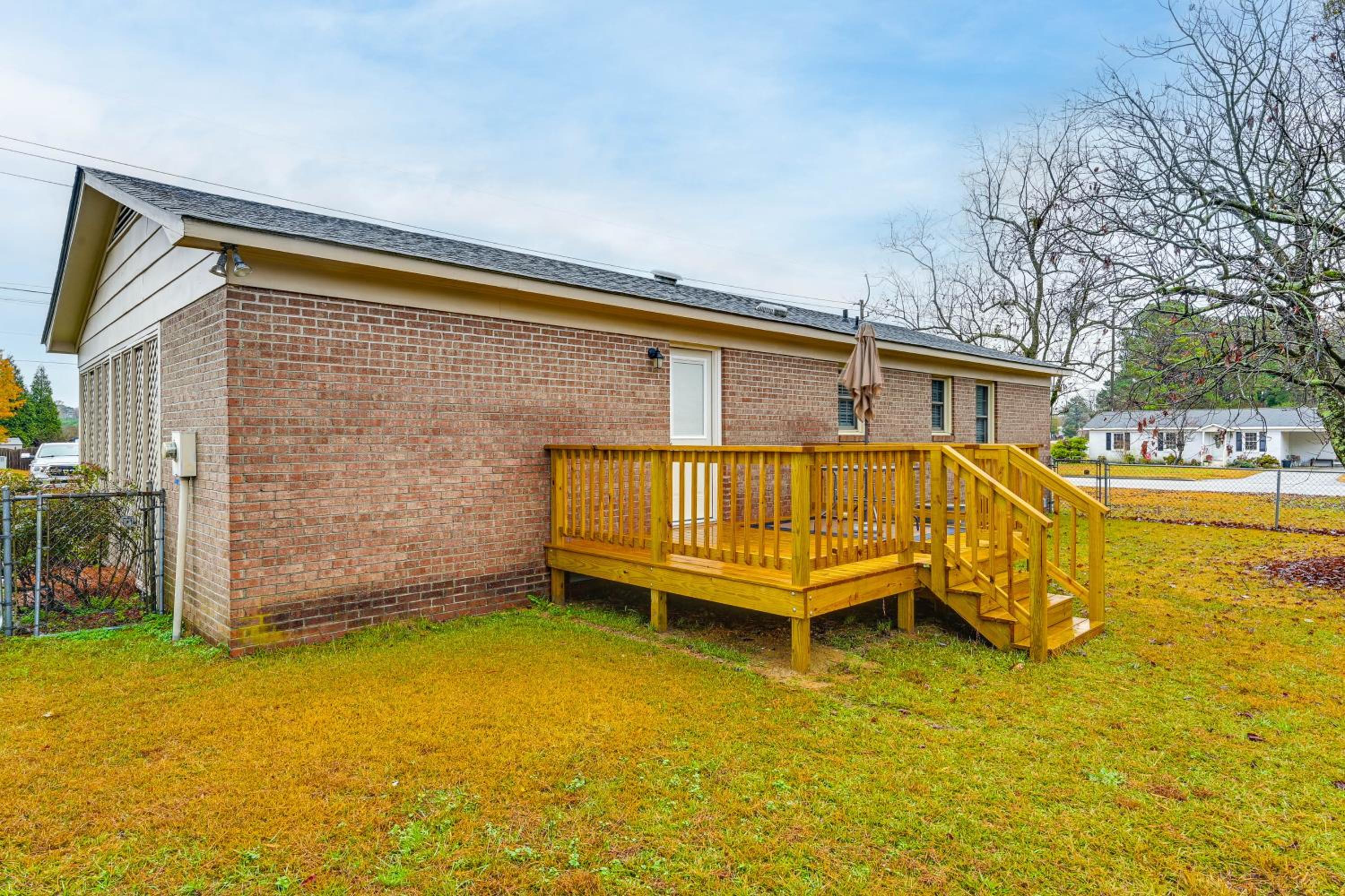 Deck and Fenced Yard Family Home in Winterville