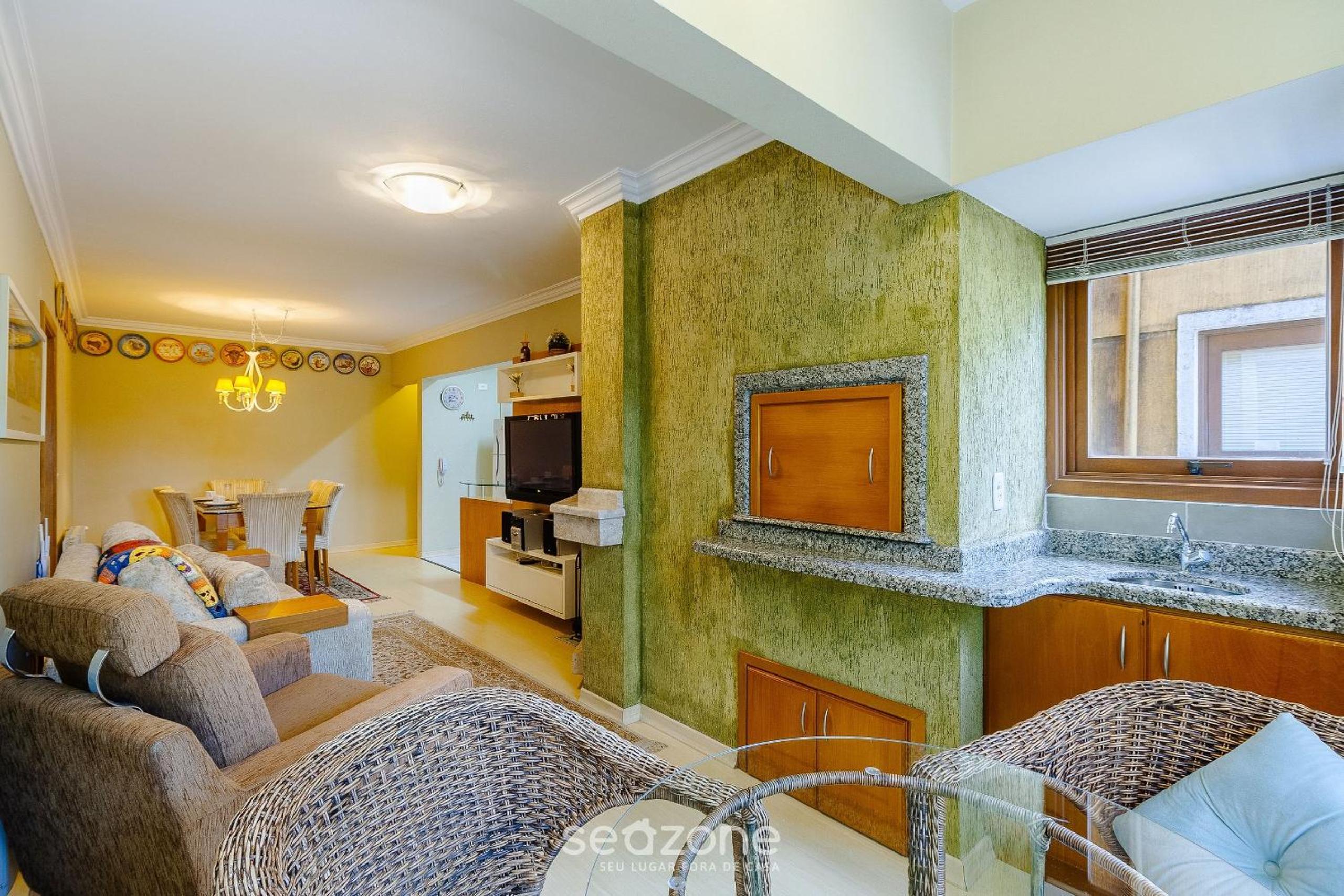 Apt with fireplace 300m from Mini Mundo VFI0103