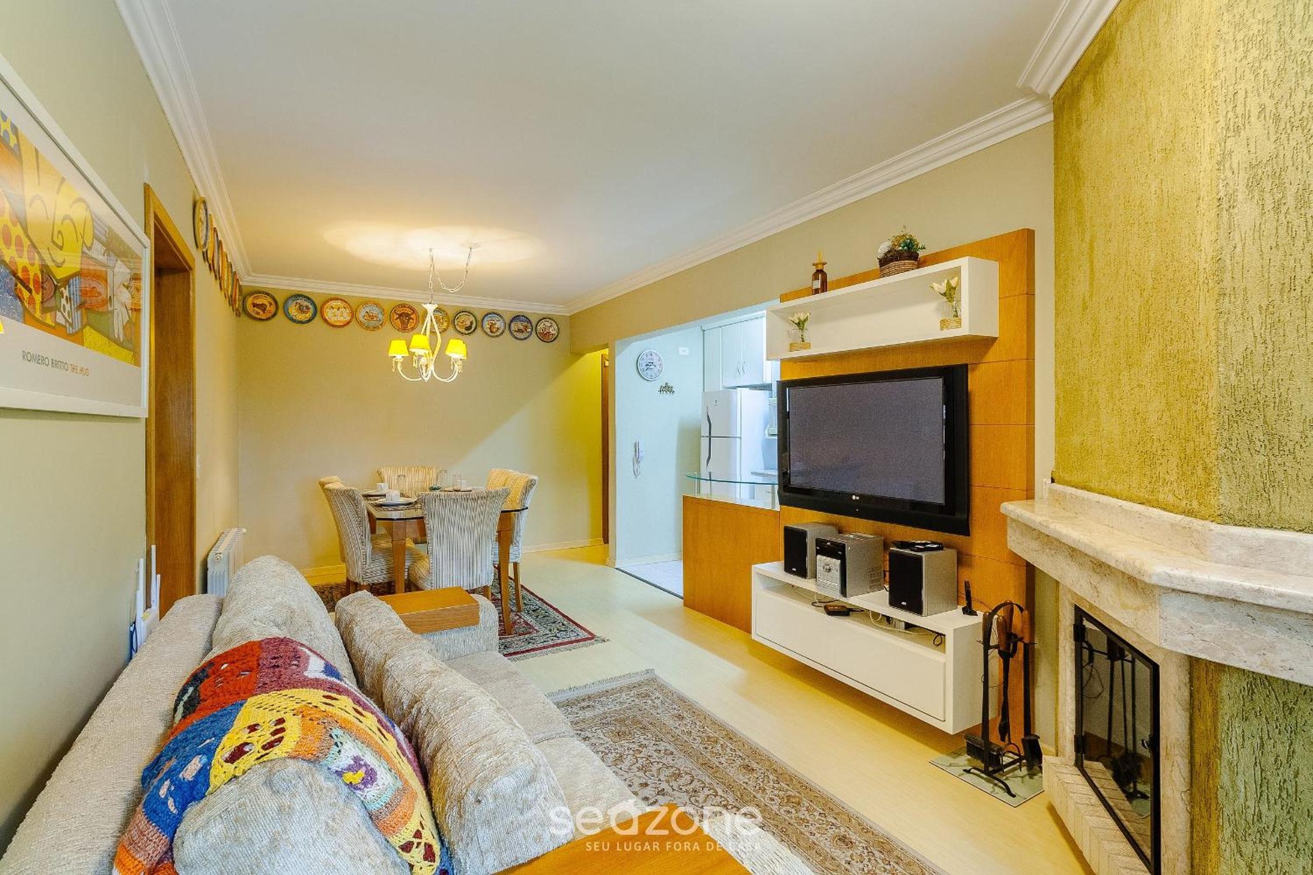 Apt with fireplace 300m from Mini Mundo VFI0103