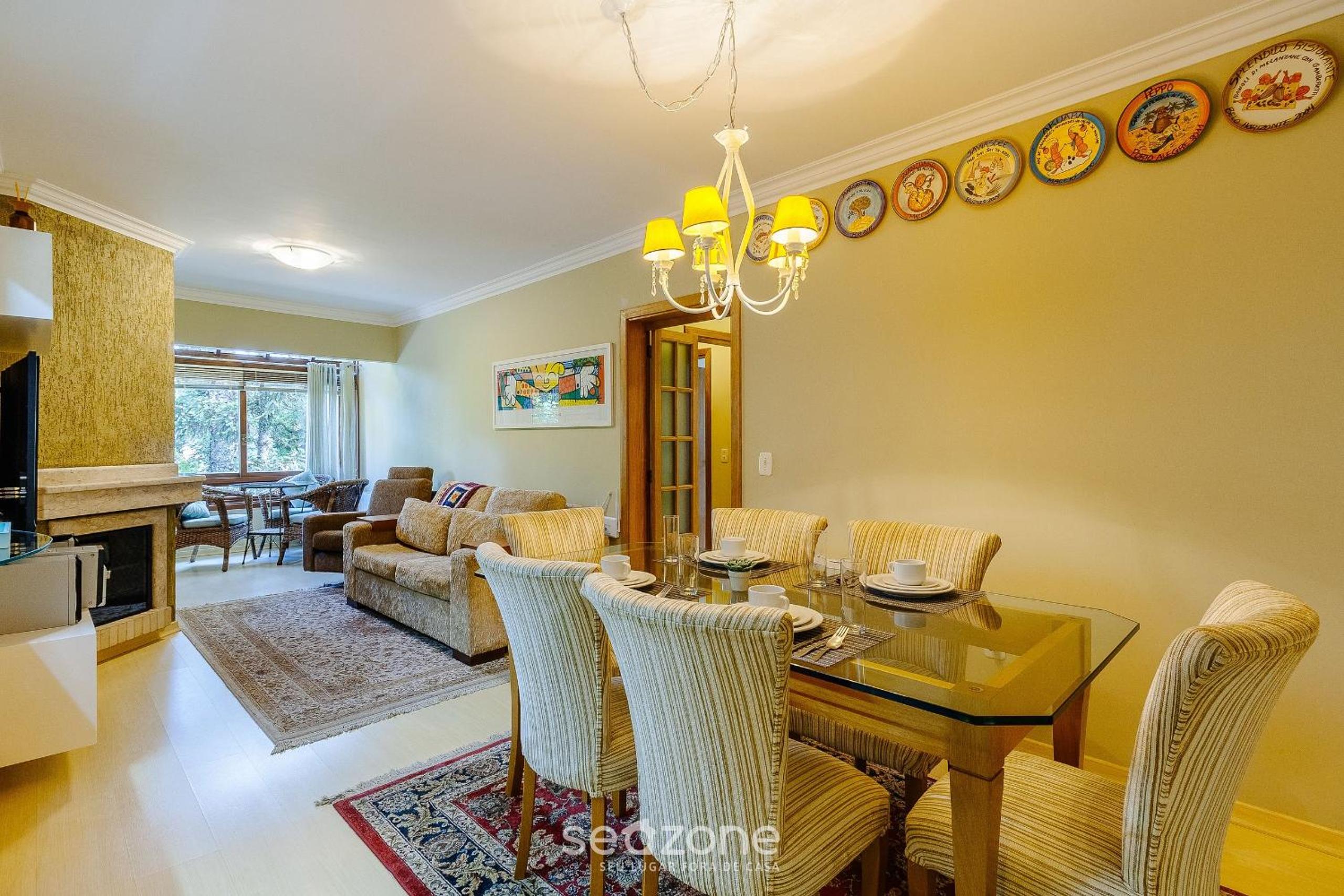 Apt with fireplace 300m from Mini Mundo VFI0103