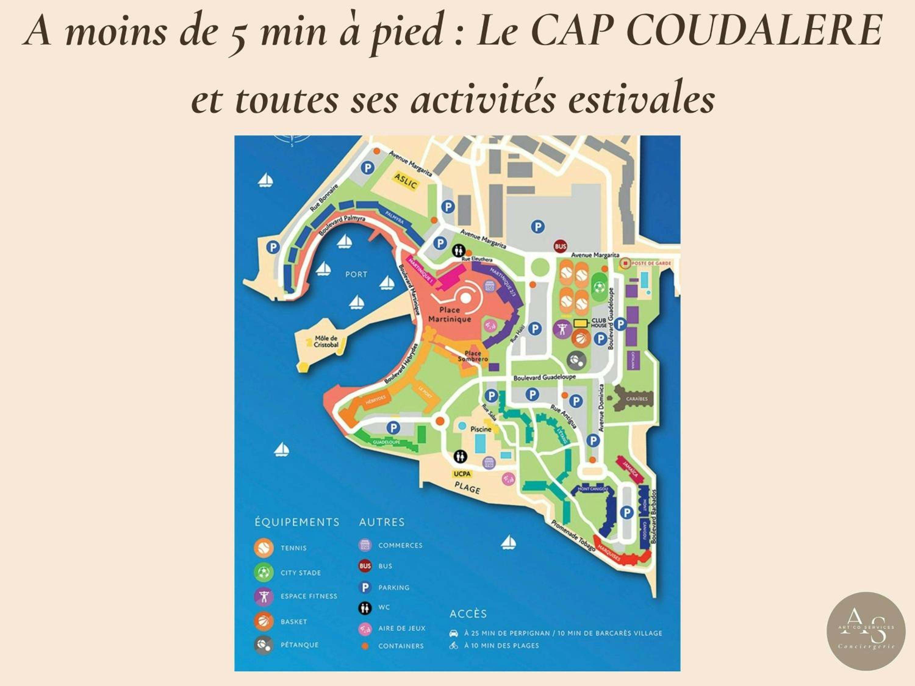 Cocon Marine-Piscine-Calme-Commerces-Vue lac