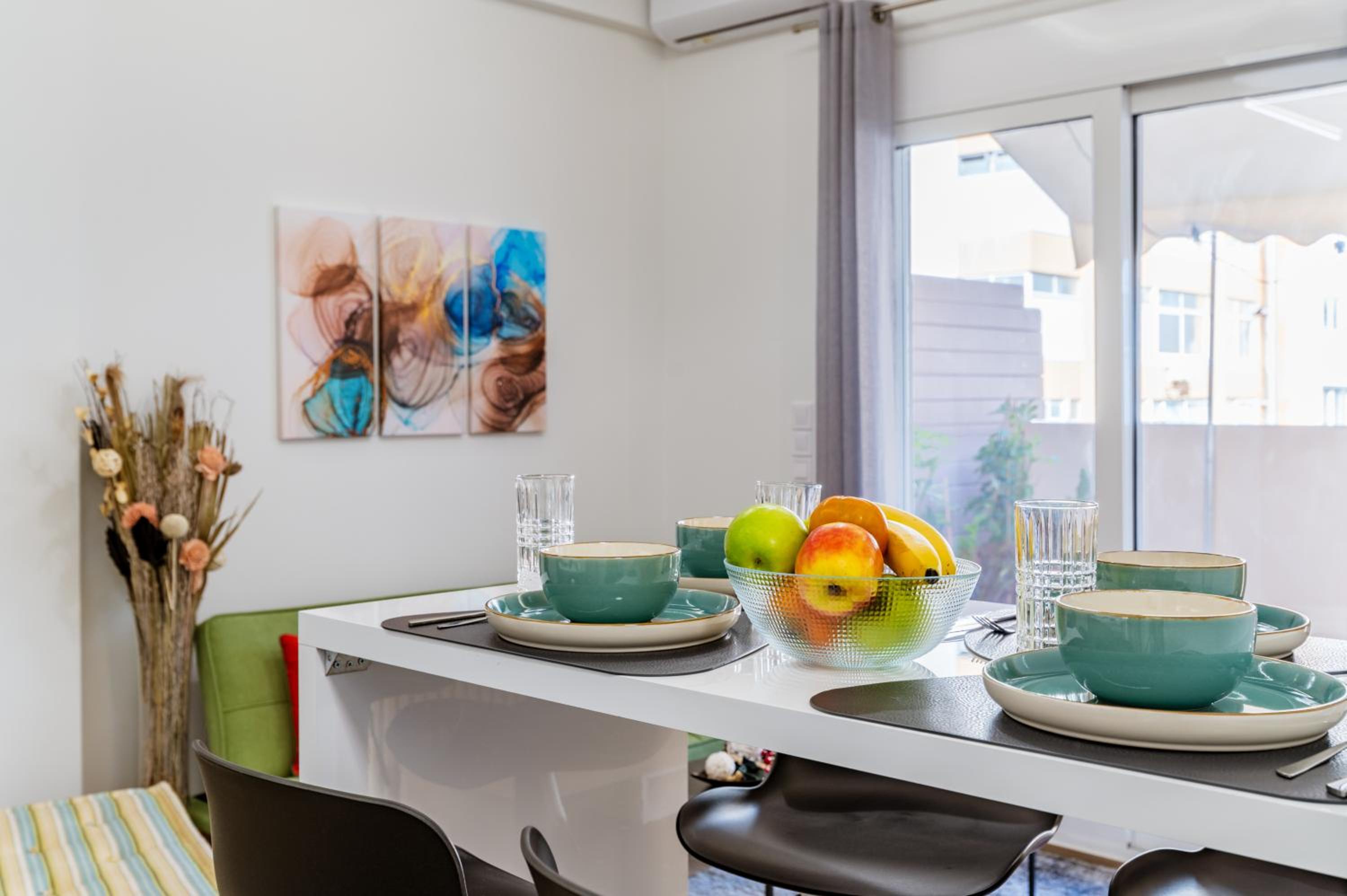 Bright Apartment in Athens City Center 2 Bedrooms with Terrace