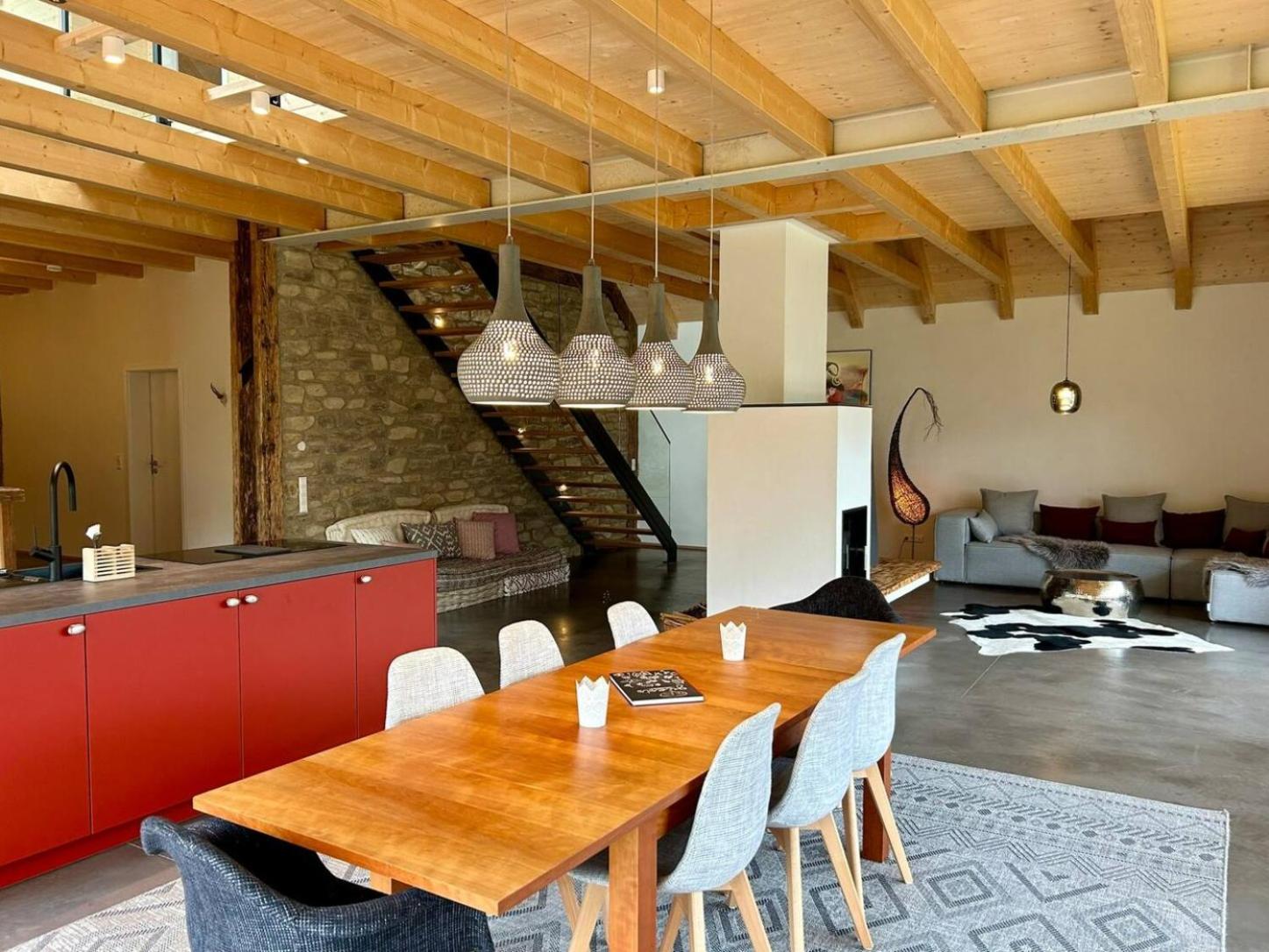 living TIMELESS- Haldenhof Loft, Luxus Schwarzwald-Retreat mit Sauna