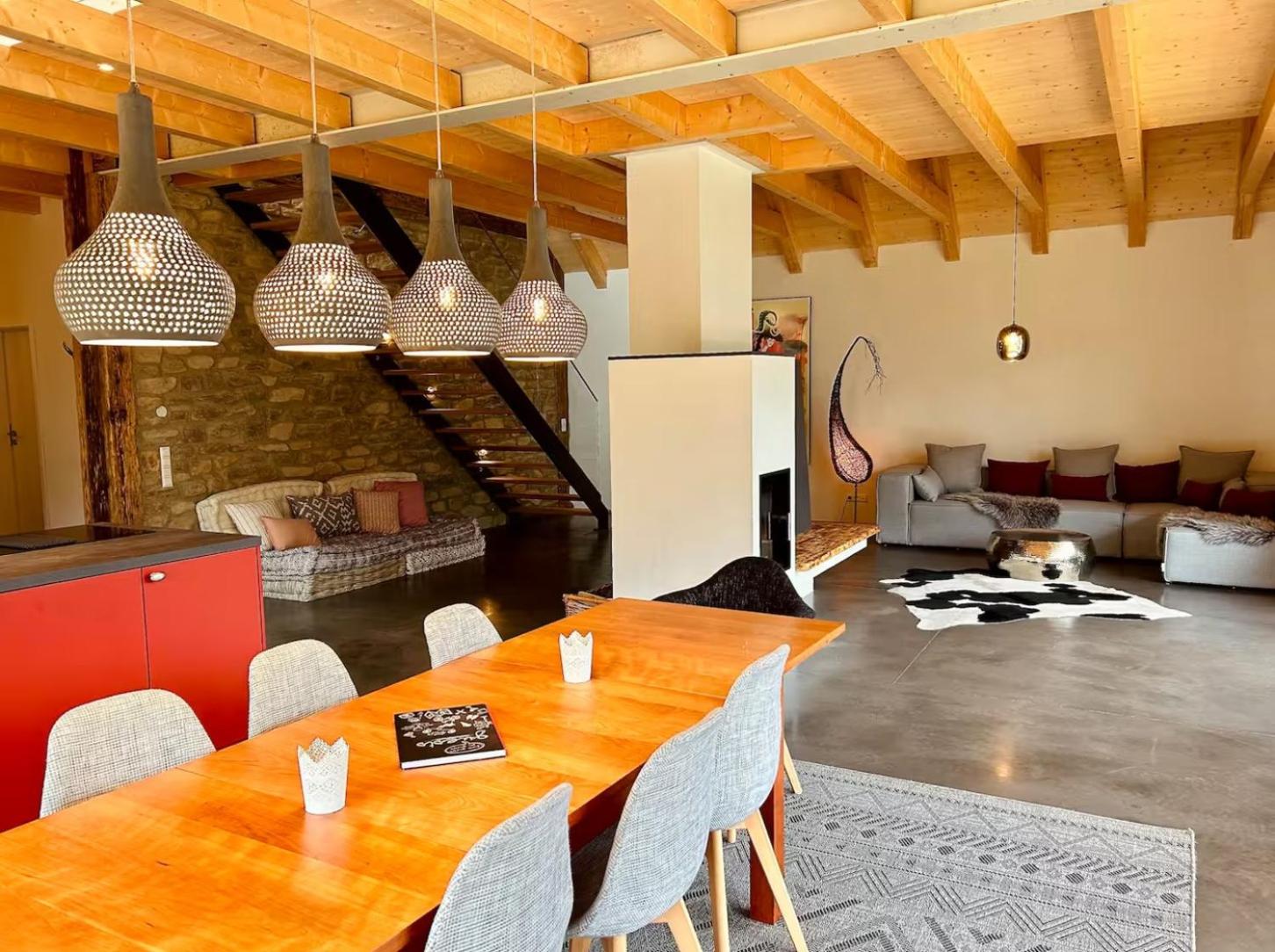 living TIMELESS- Haldenhof Loft, Luxus Schwarzwald-Retreat mit Sauna
