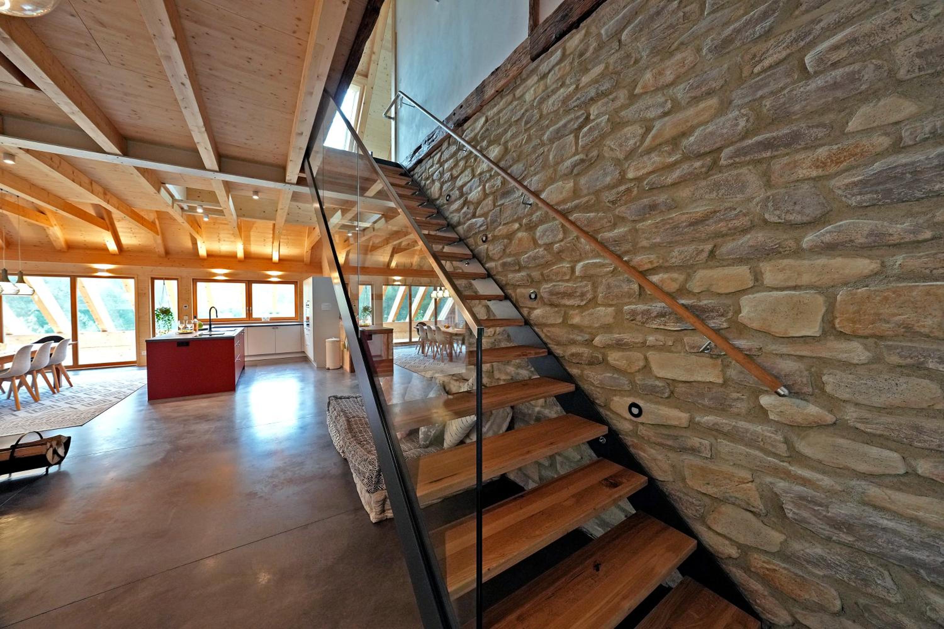 living TIMELESS- Haldenhof Loft, Luxus Schwarzwald-Retreat mit Sauna