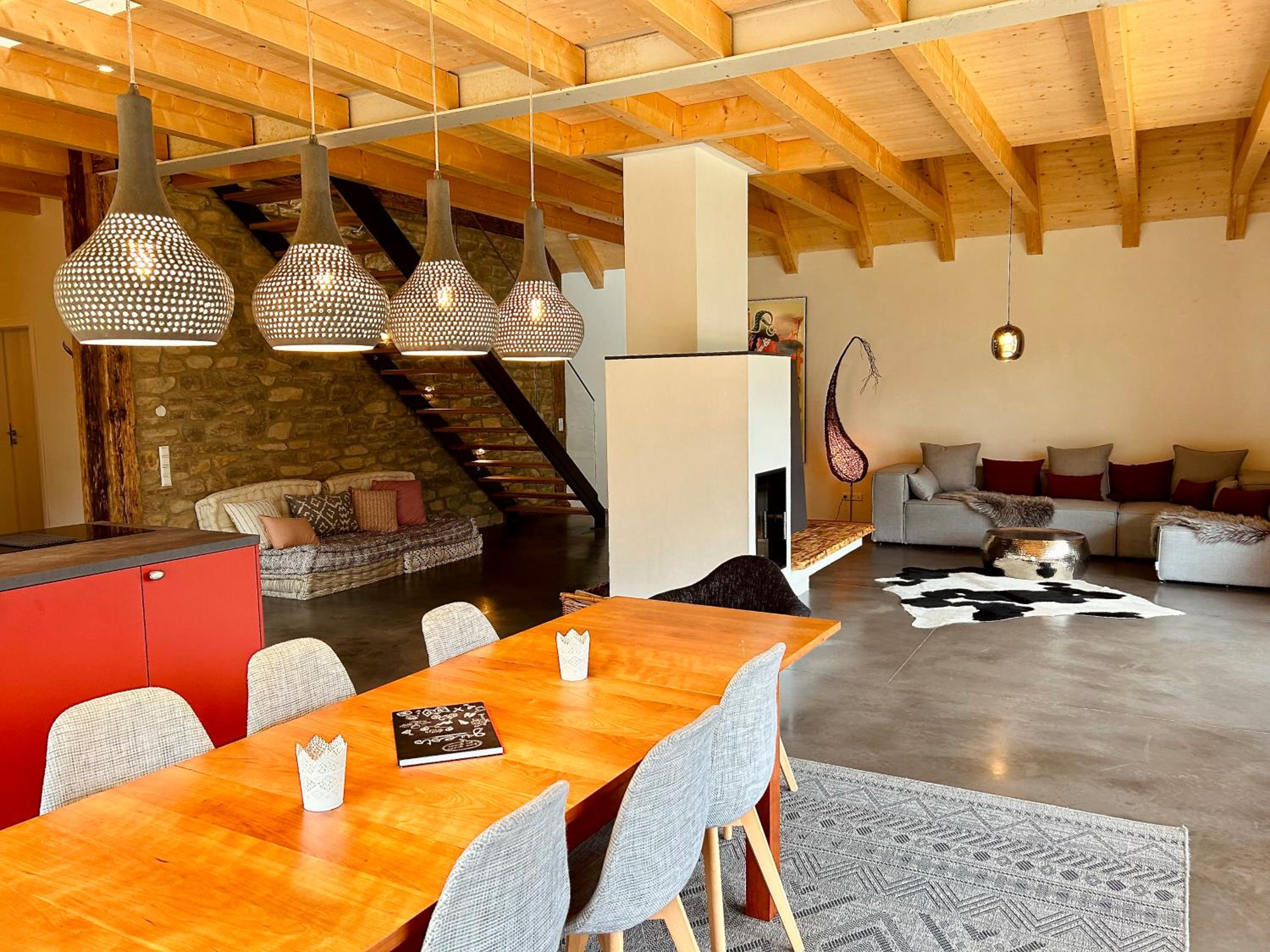 living TIMELESS- Haldenhof Loft, Luxus Schwarzwald-Retreat mit Sauna