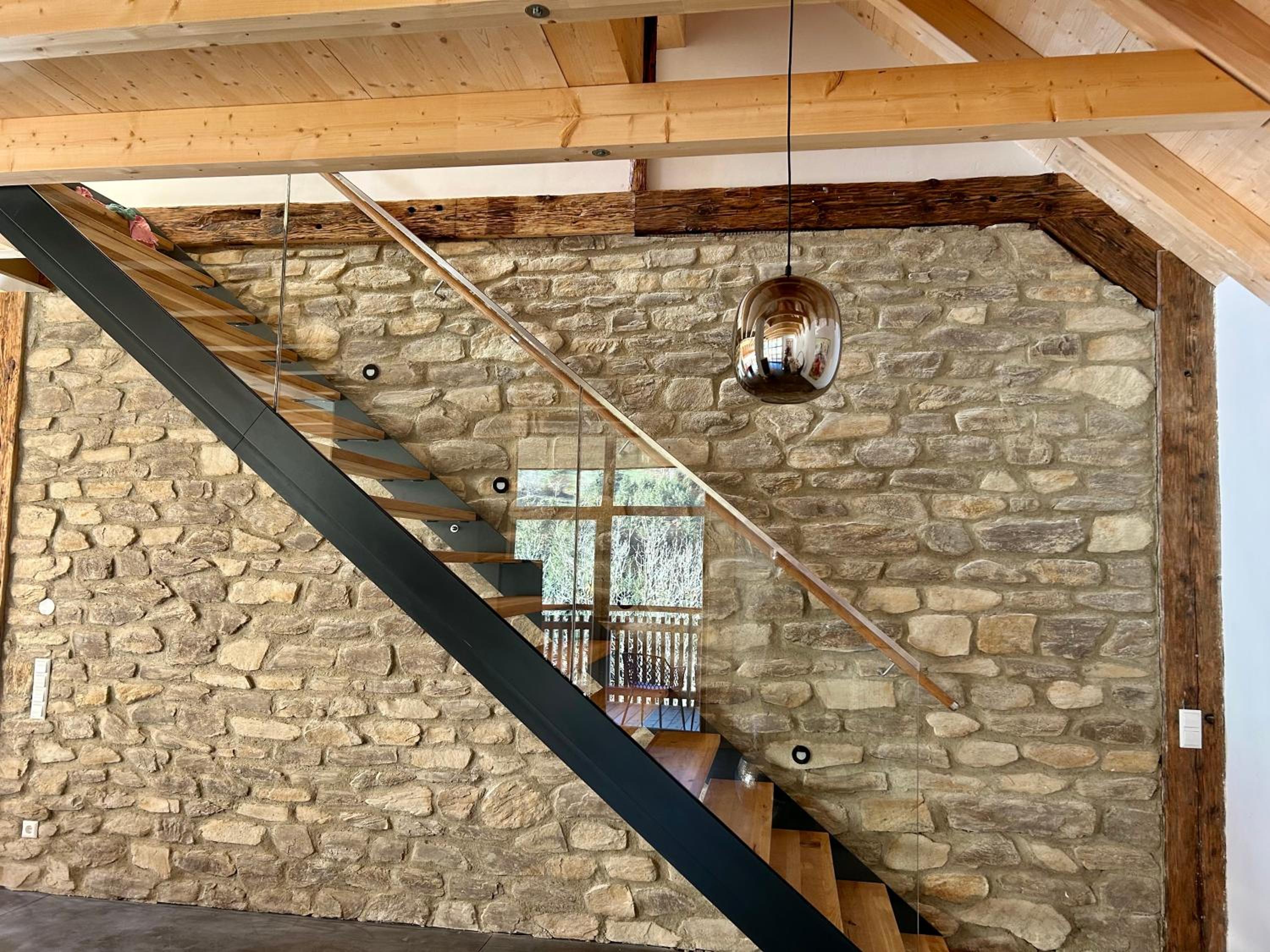 living TIMELESS- Haldenhof Loft, Luxus Schwarzwald-Retreat mit Sauna