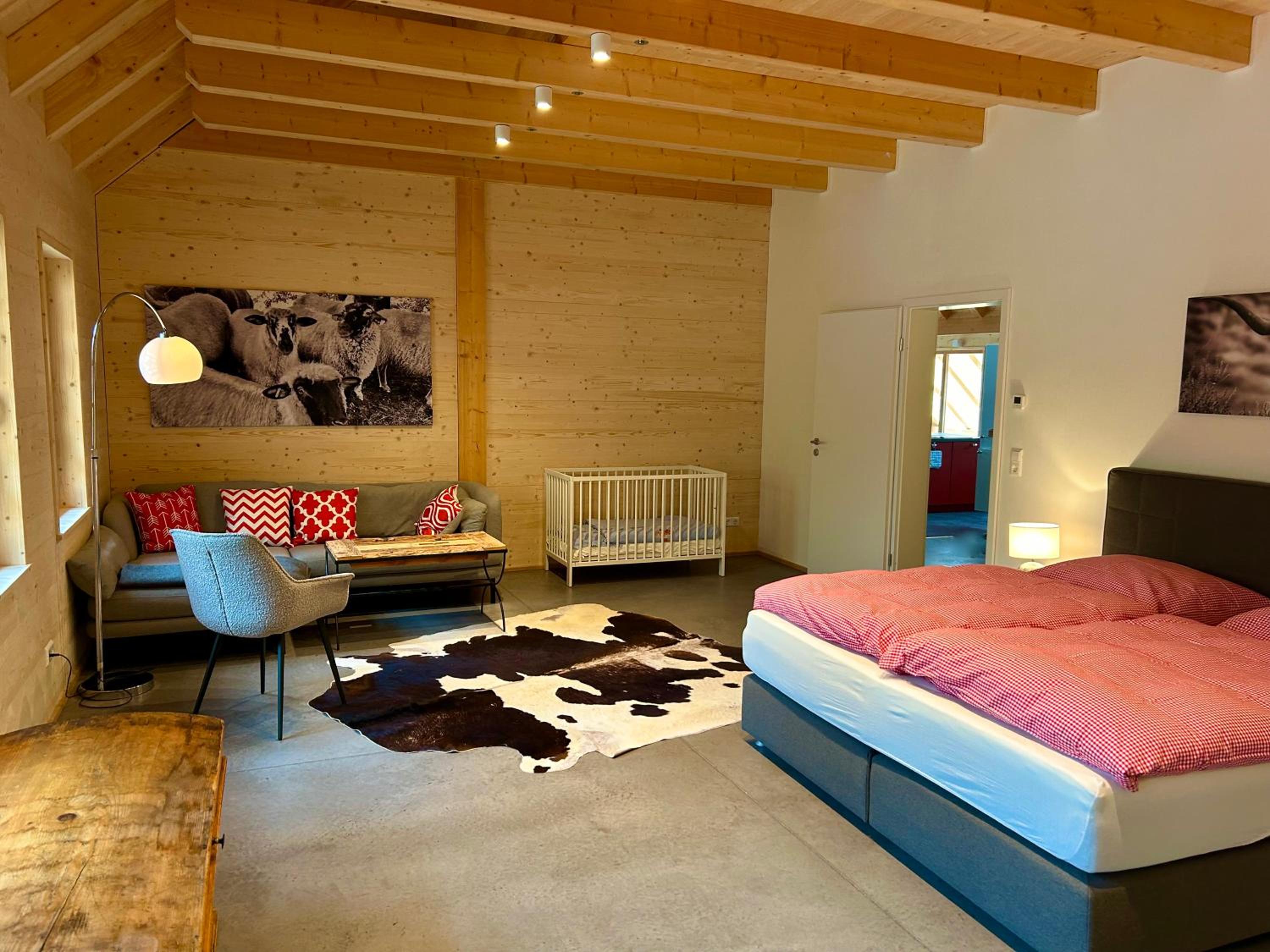 living TIMELESS- Haldenhof Loft, Luxus Schwarzwald-Retreat mit Sauna