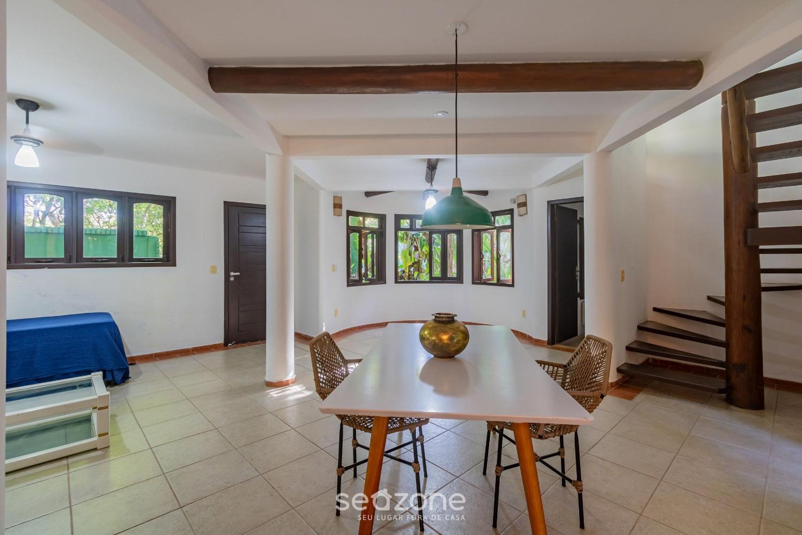 House w/ 3 suites 400m from Mucugê Beach MCG0006