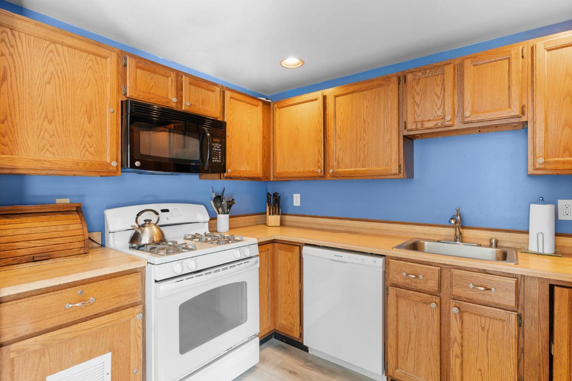 Trailside Village #5 - Slopeside 1BR with Hot Tub and Sauna, Ski In Ski Out on Great Eastern Trail