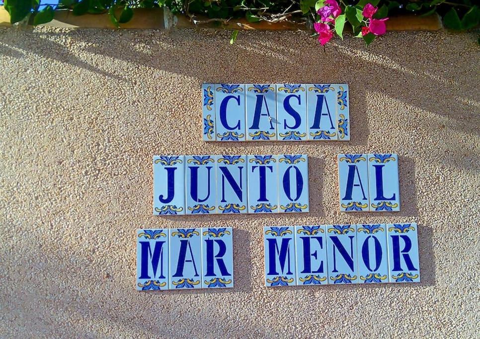 Casa junto al Mar Menor