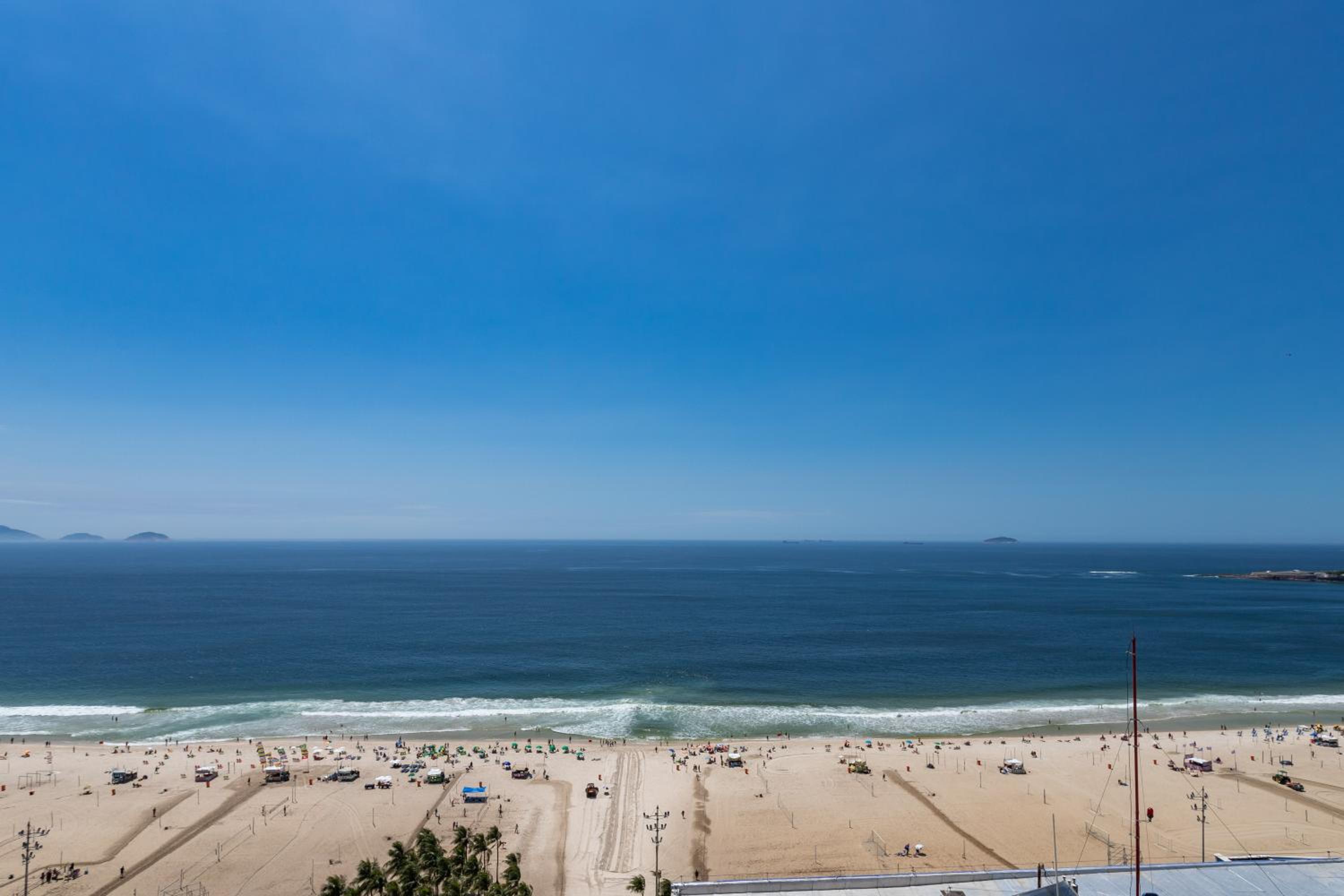 Copacabana Vista Mar, Rooftop Fogos, 2 Banheiros