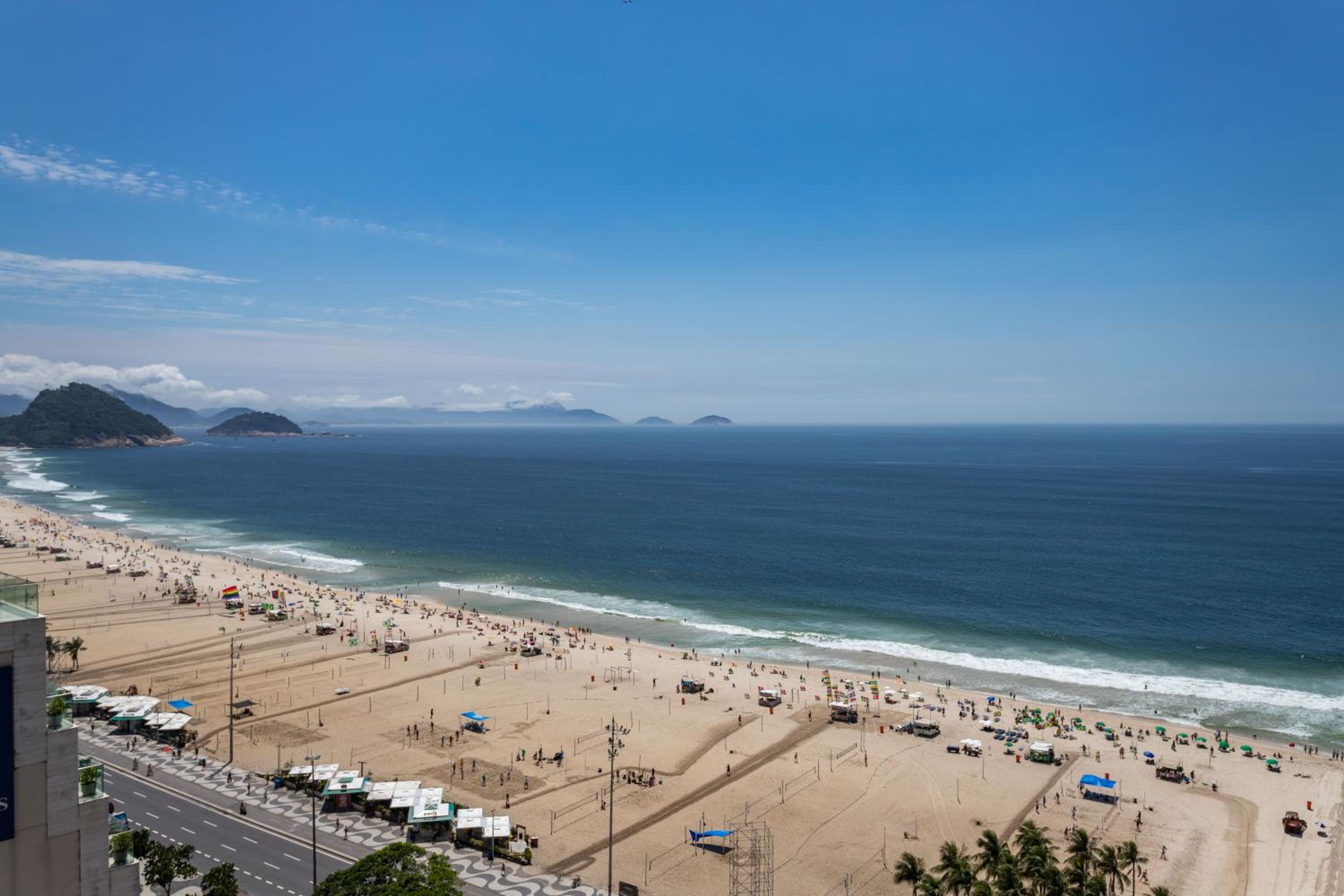 Copacabana Vista Mar, Rooftop Fogos, 2 Banheiros