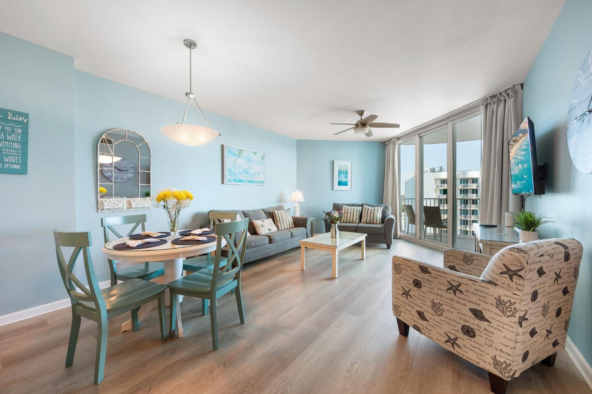 Stunning Resort 11th Fl Pool & Gulf View King Suite Across From Beach