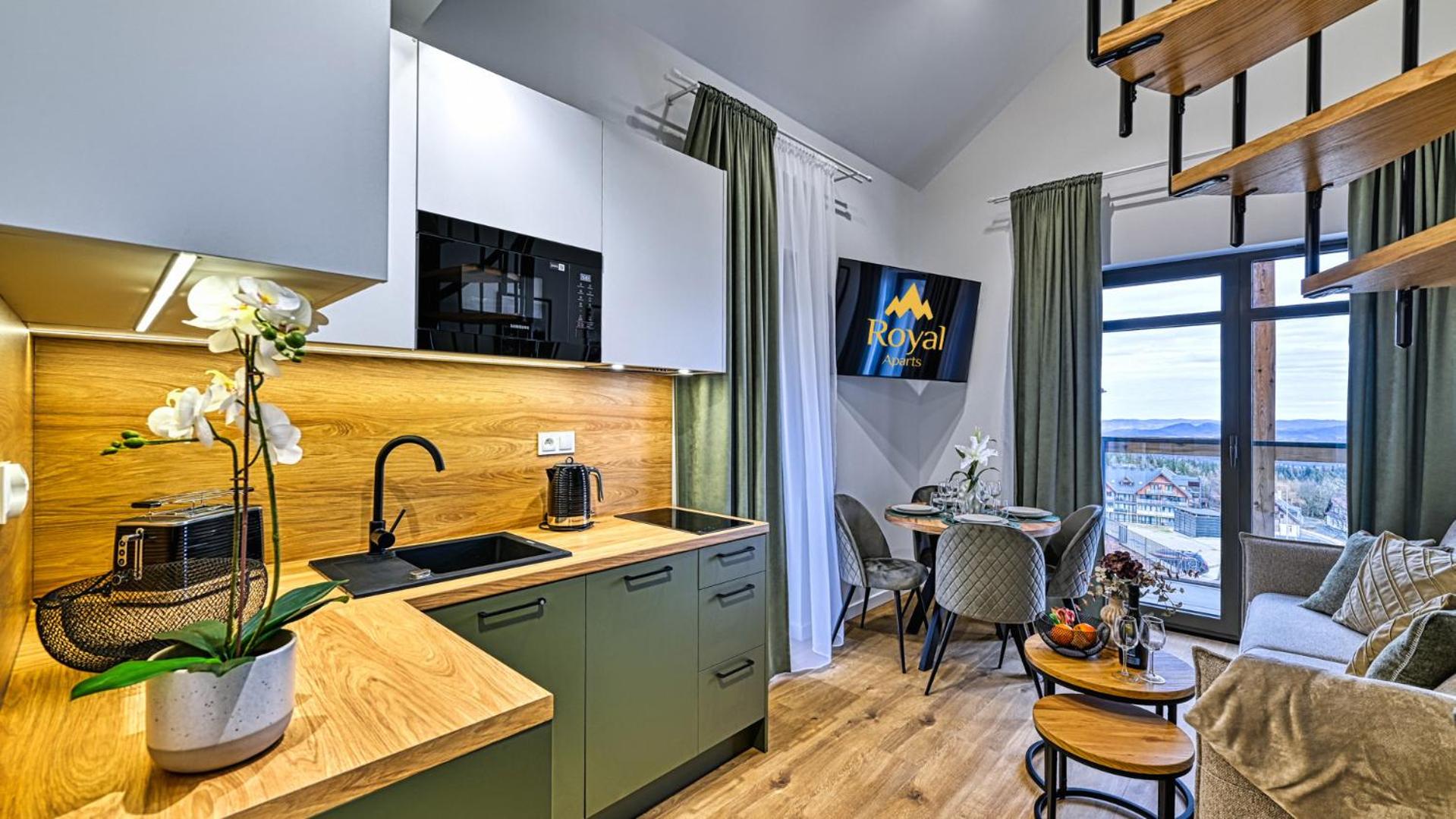 Orlik VIP Residence by Royal Aparts - apartamenty z widokiem na Śnieżkę, blisko wyciągu i Wang