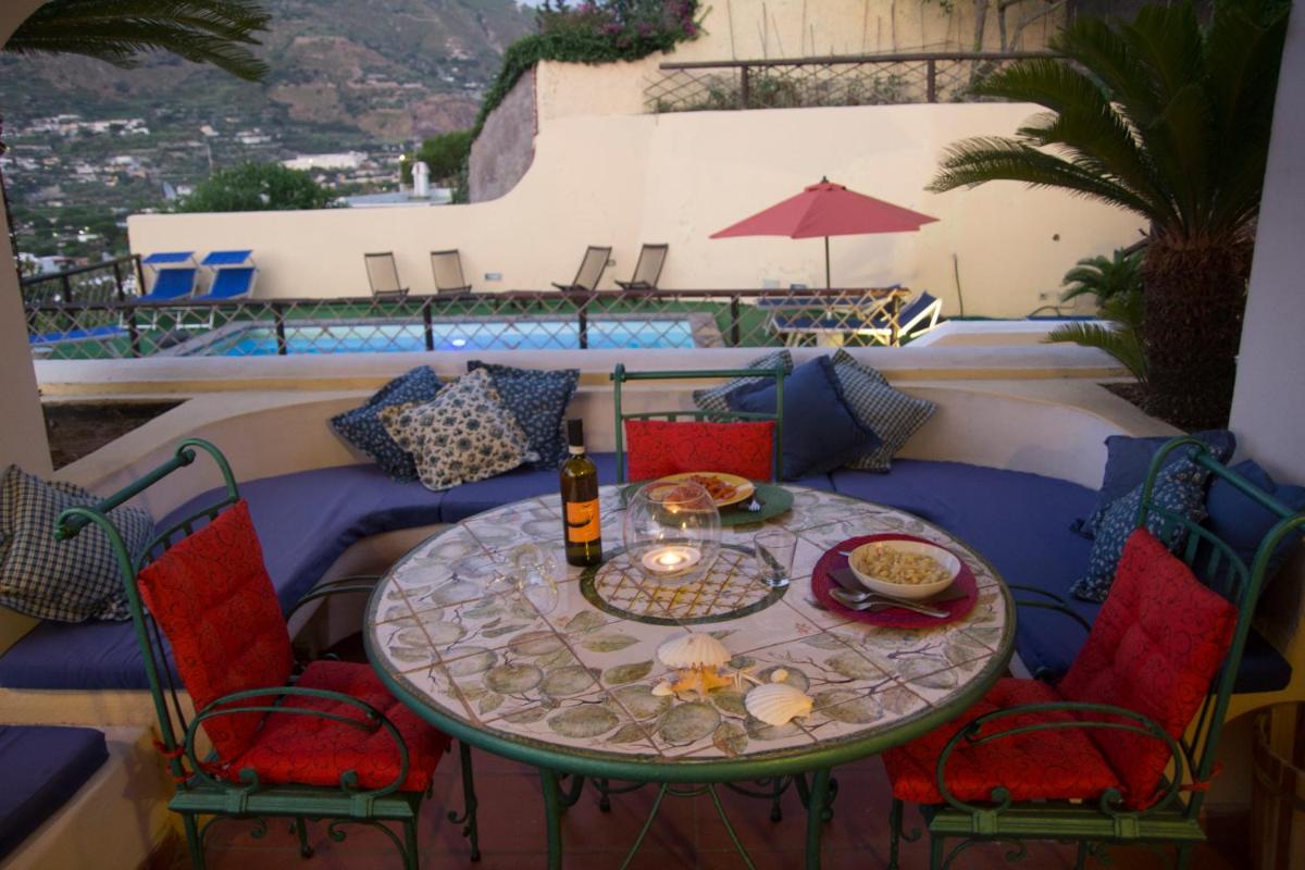 outdoor BBQ area