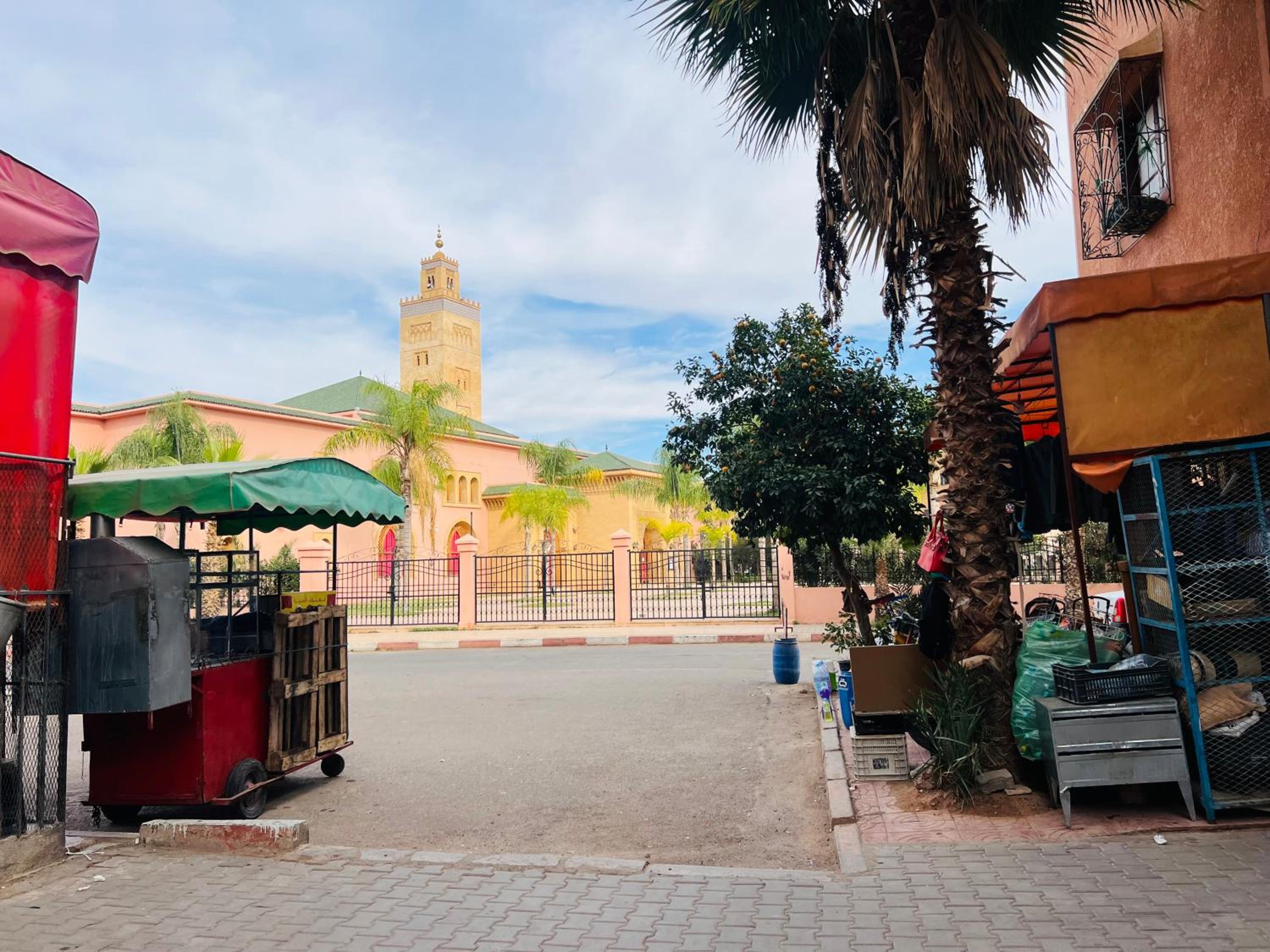 Angel 12 minutes from Marrakech airport
