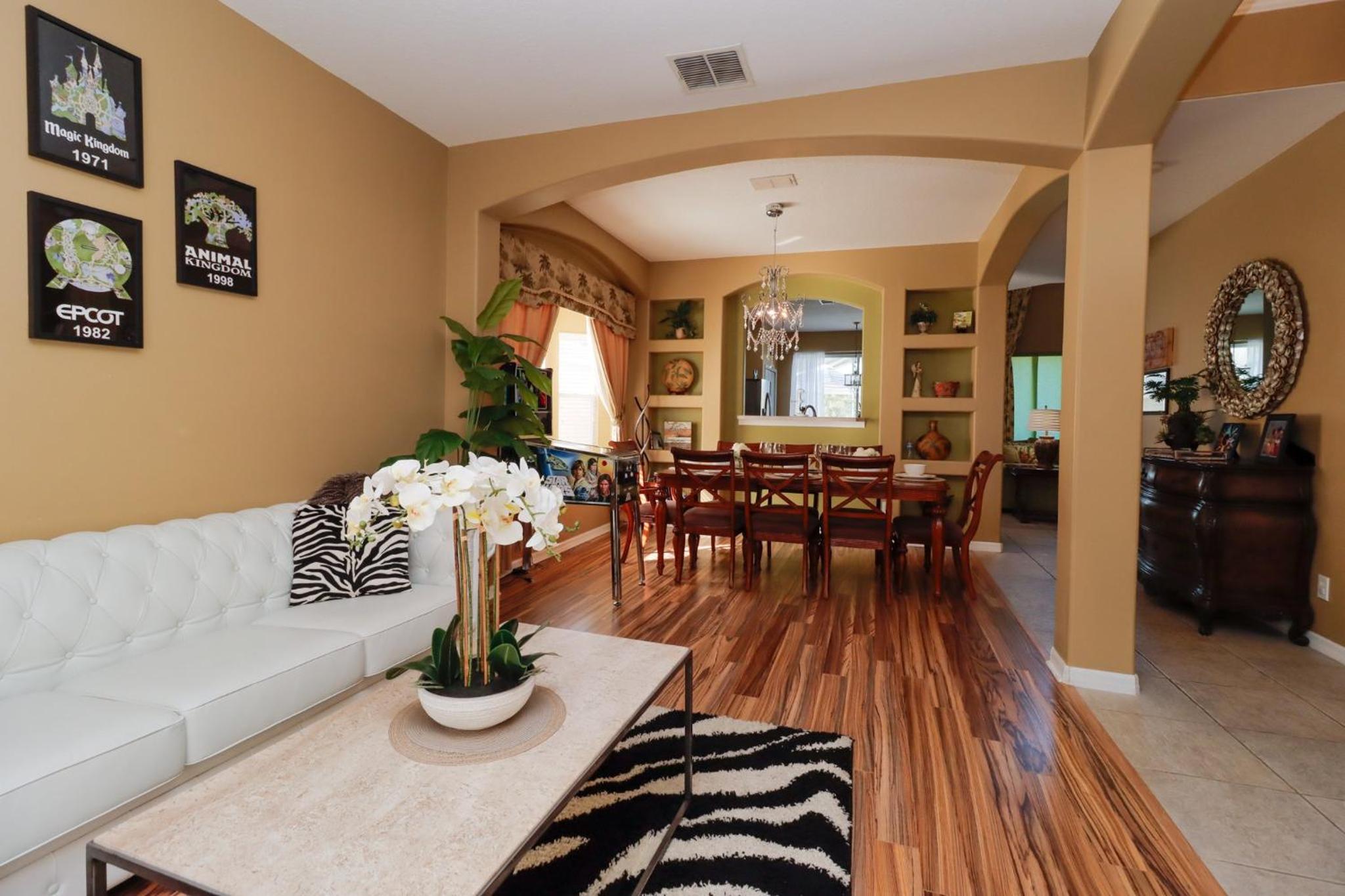 Spacious Emerald Island Resort Home with Pool Spa and Resort Amenities near Disney