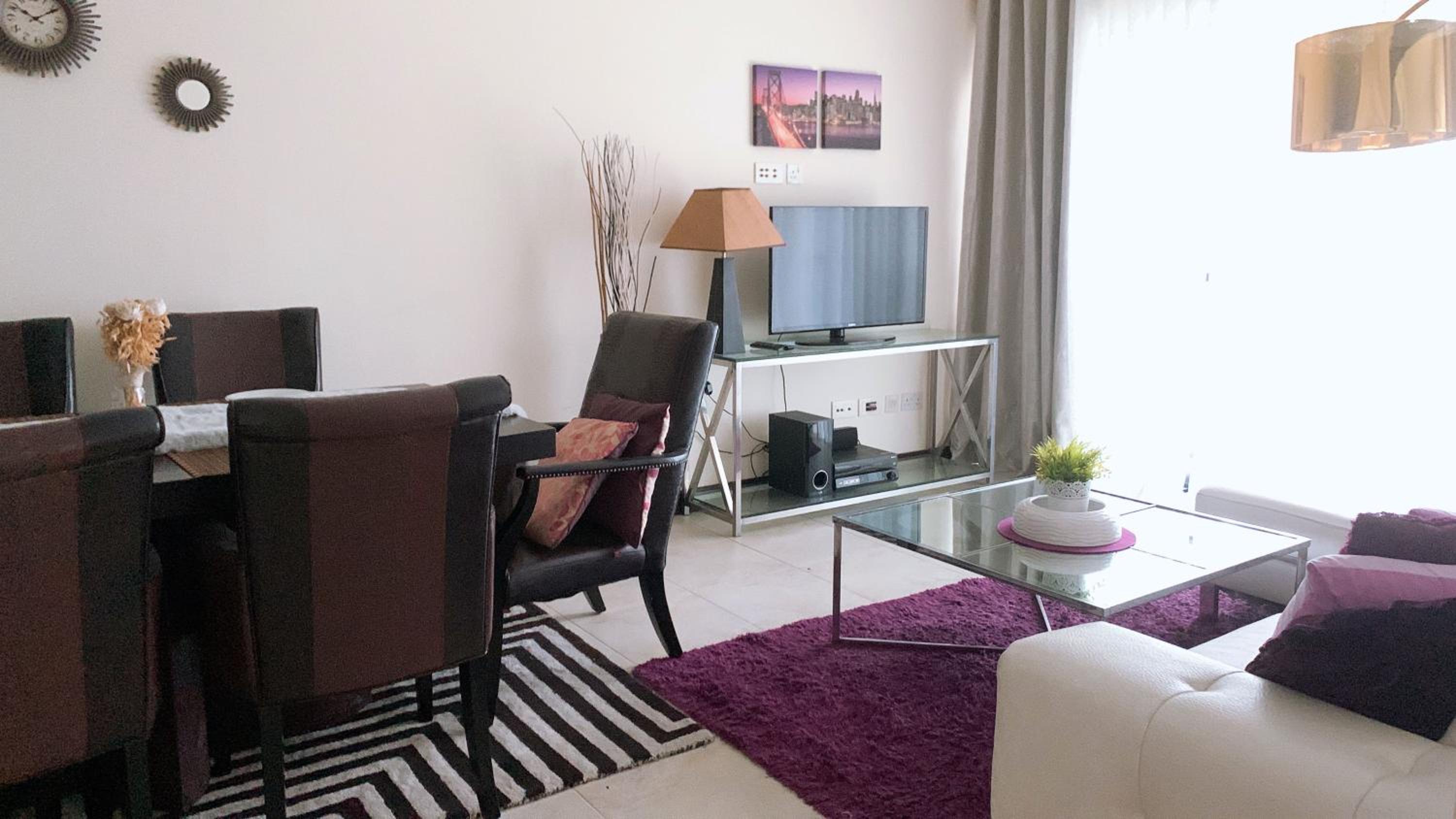 Click Stay - JLT - 2 Bedroom & Balcony Lakes view Entire Apartment -AZ