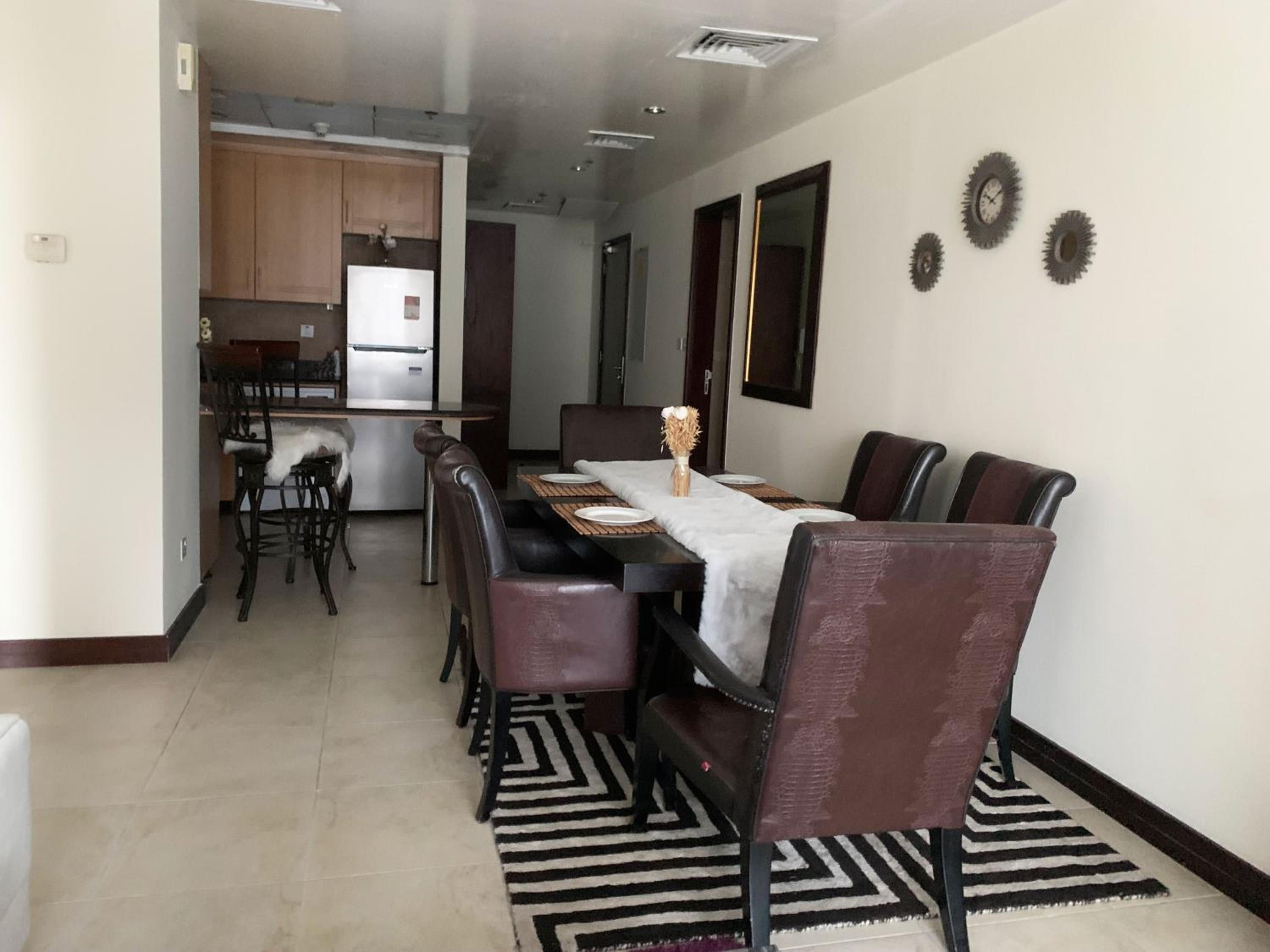 Click Stay - JLT - 2 Bedroom & Balcony Lakes view Entire Apartment -AZ