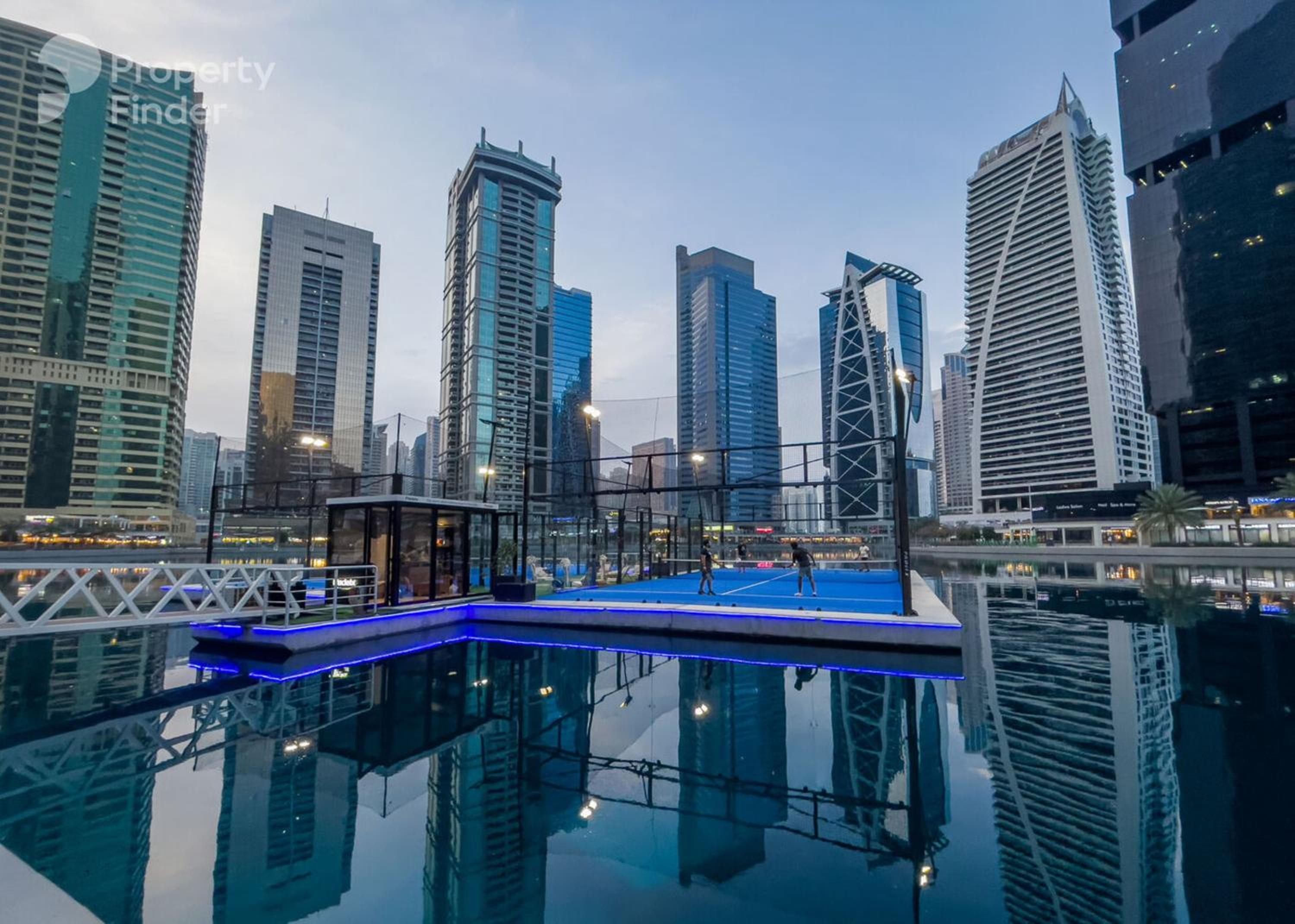 Click Stay - JLT - 2 Bedroom & Balcony Lakes view Entire Apartment -AZ