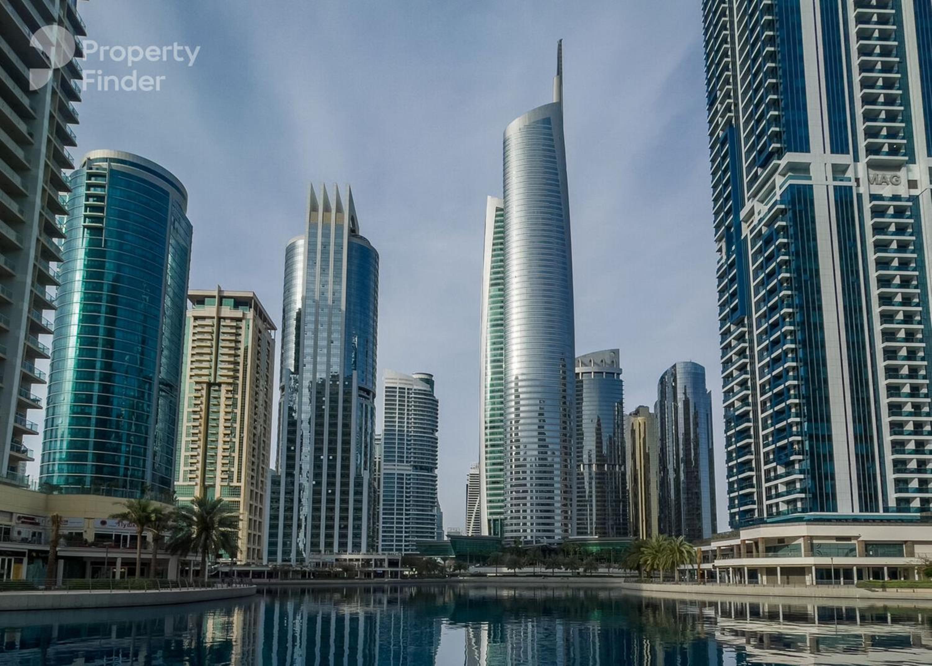 Click Stay - JLT - 2 Bedroom & Balcony Lakes view Entire Apartment -AZ