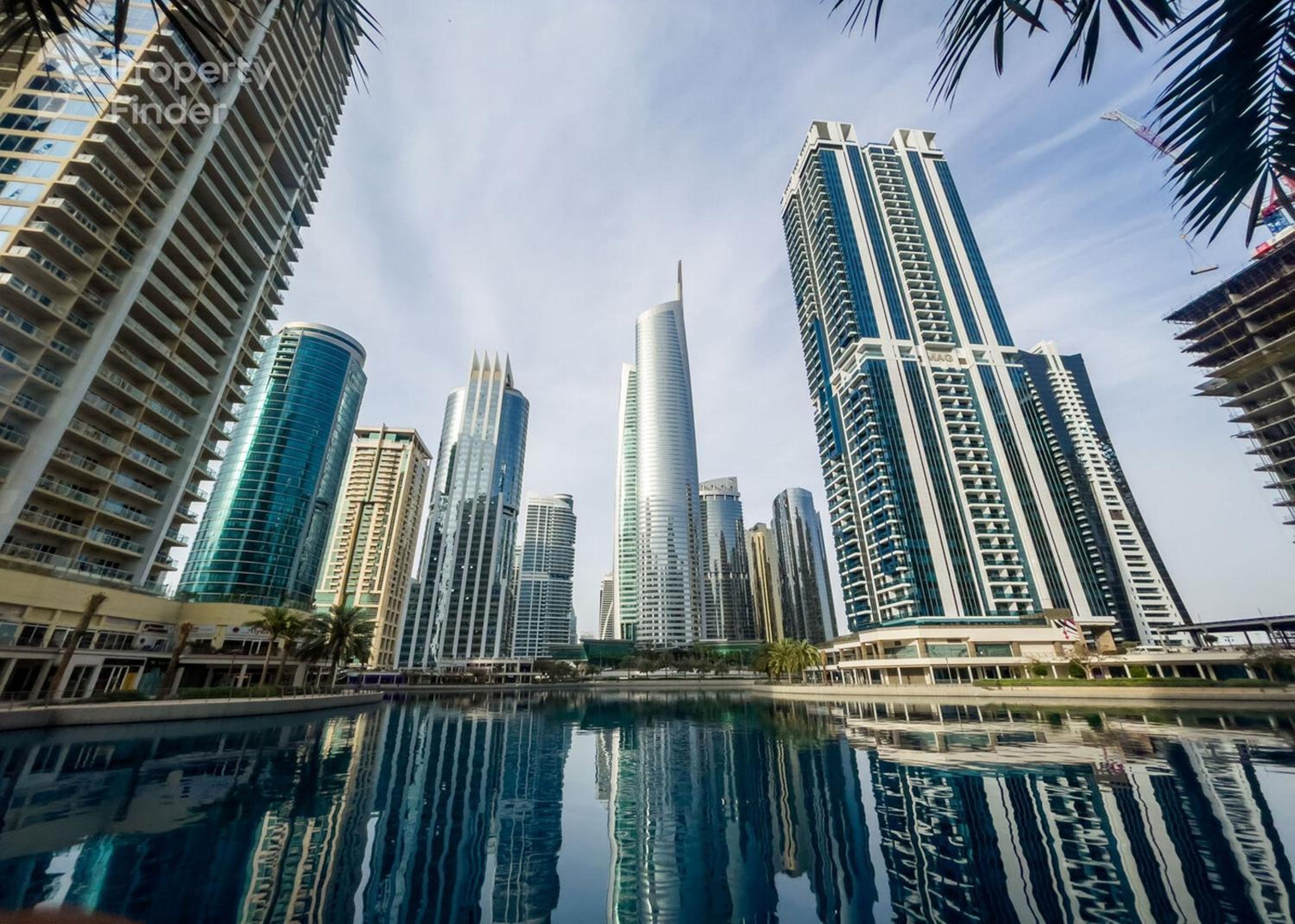 Click Stay - JLT - 2 Bedroom & Balcony Lakes view Entire Apartment -AZ