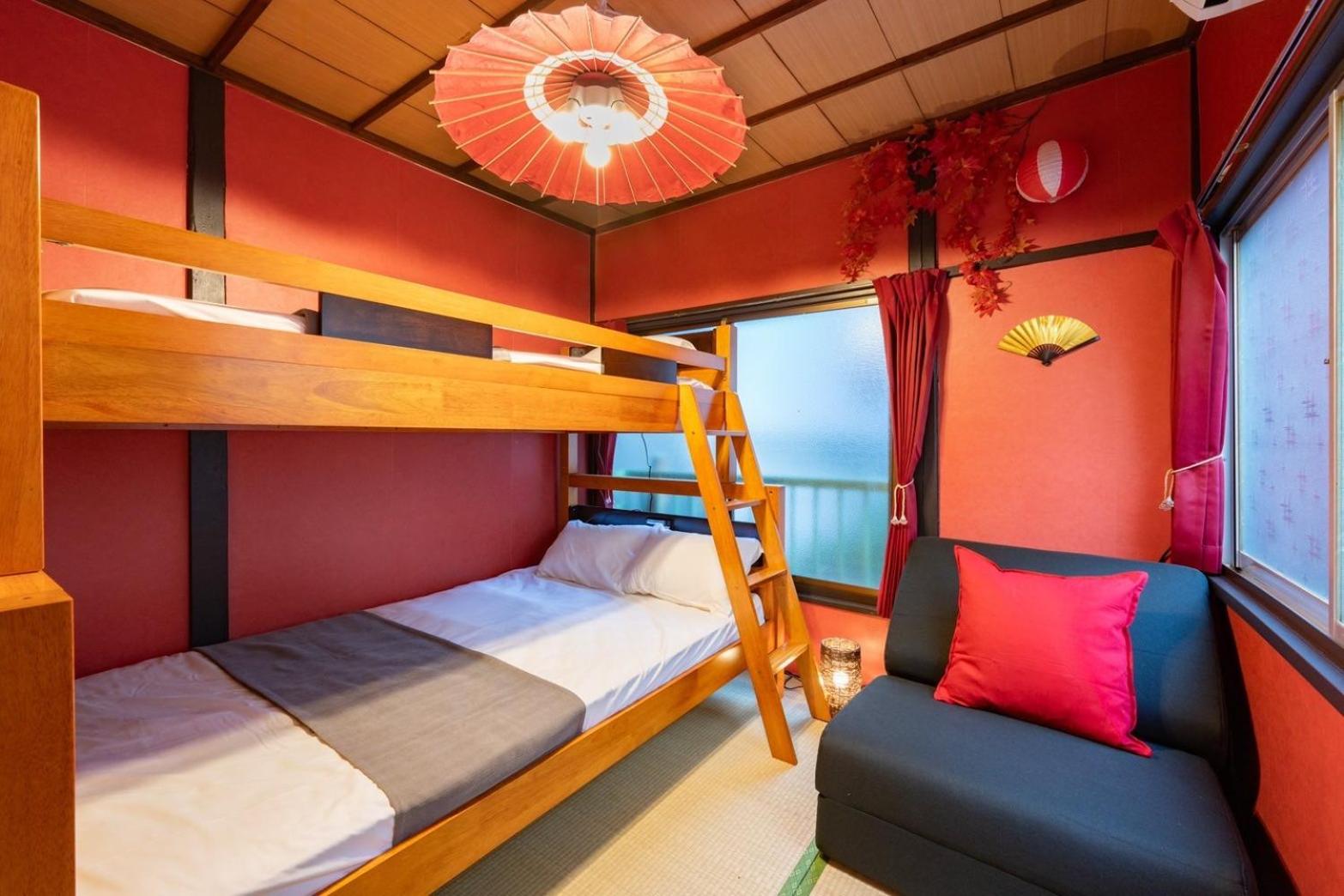 LEON RESORT HOTEL B 4rooms MAX14people 6min Shinjuku 11min Shibuya 12min walk Ikebukuro LEON RESORT IKEBUKURO traditional Japanese room 池袋 最大14名