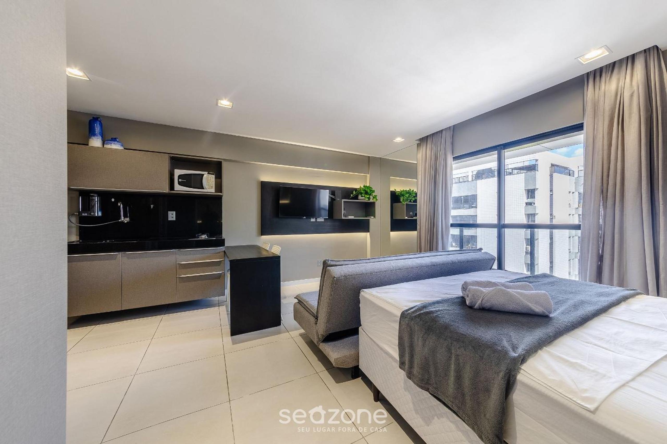 Edif. Time, rooftop pool and complete leisure facilities 300 m from the beach - ETIs