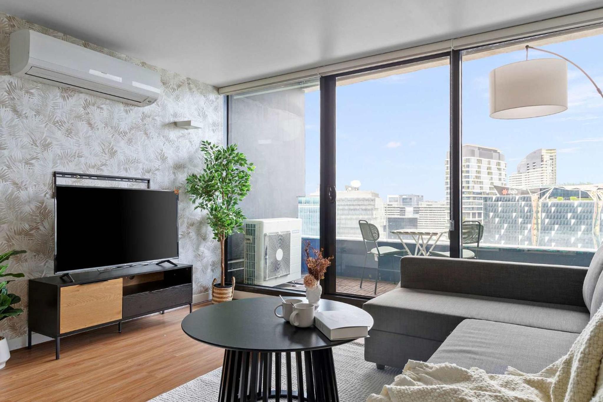 Chic Apartment by Southern Cross FREE Parking