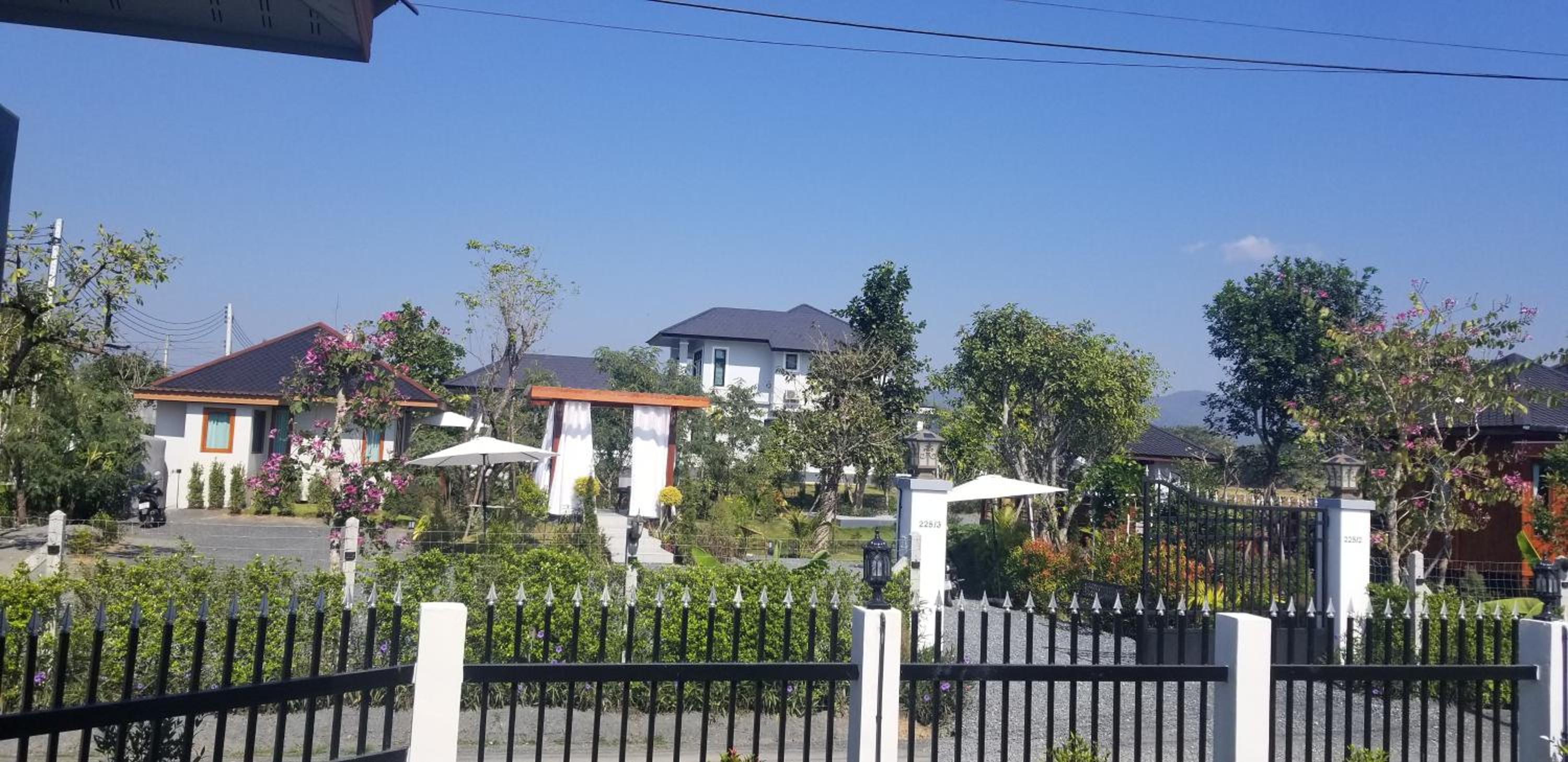 The garden pool villa resort at Doi Saket