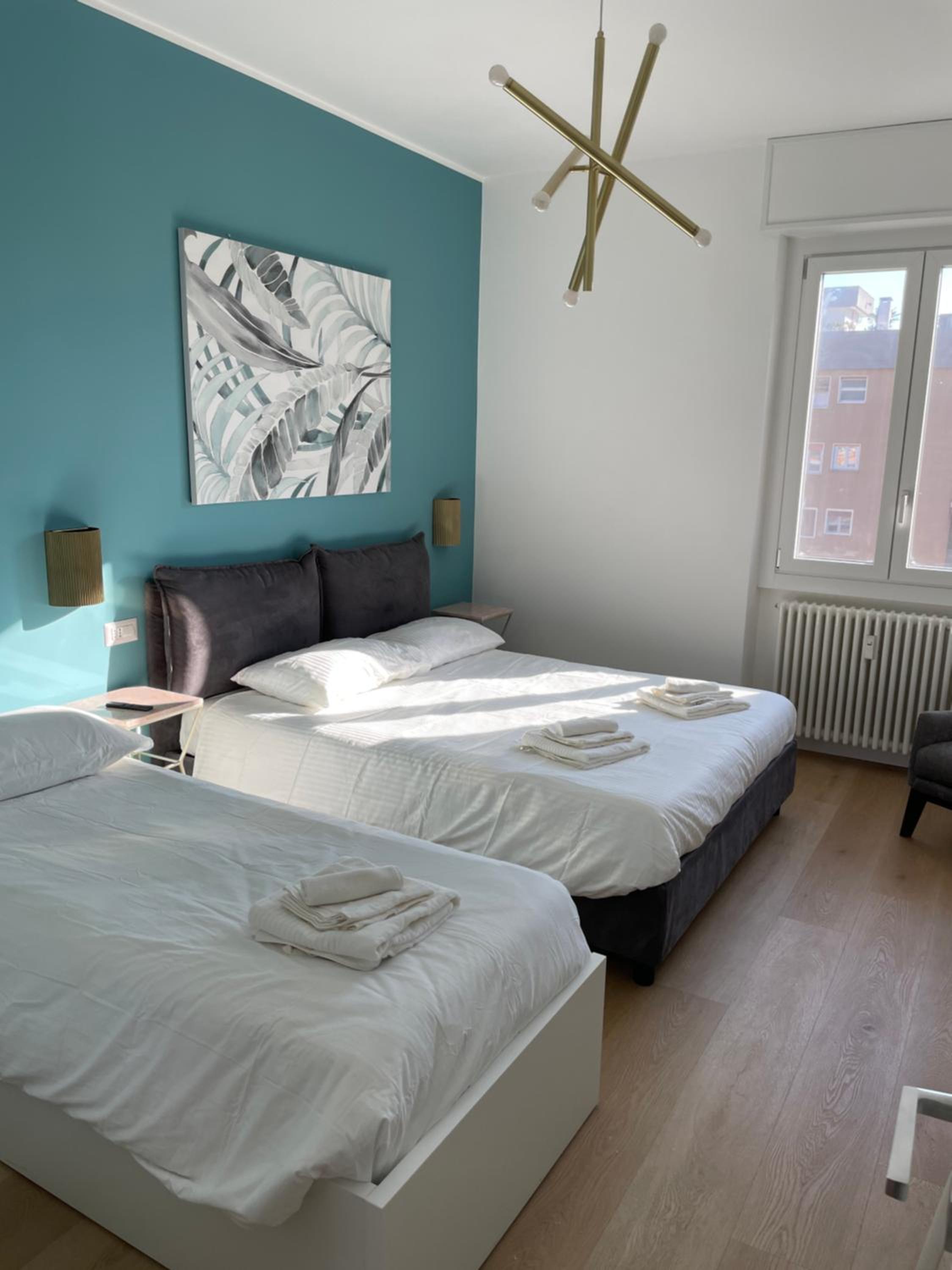 Trilocale con vista e due bagni Metro 4 SkyNest Milano