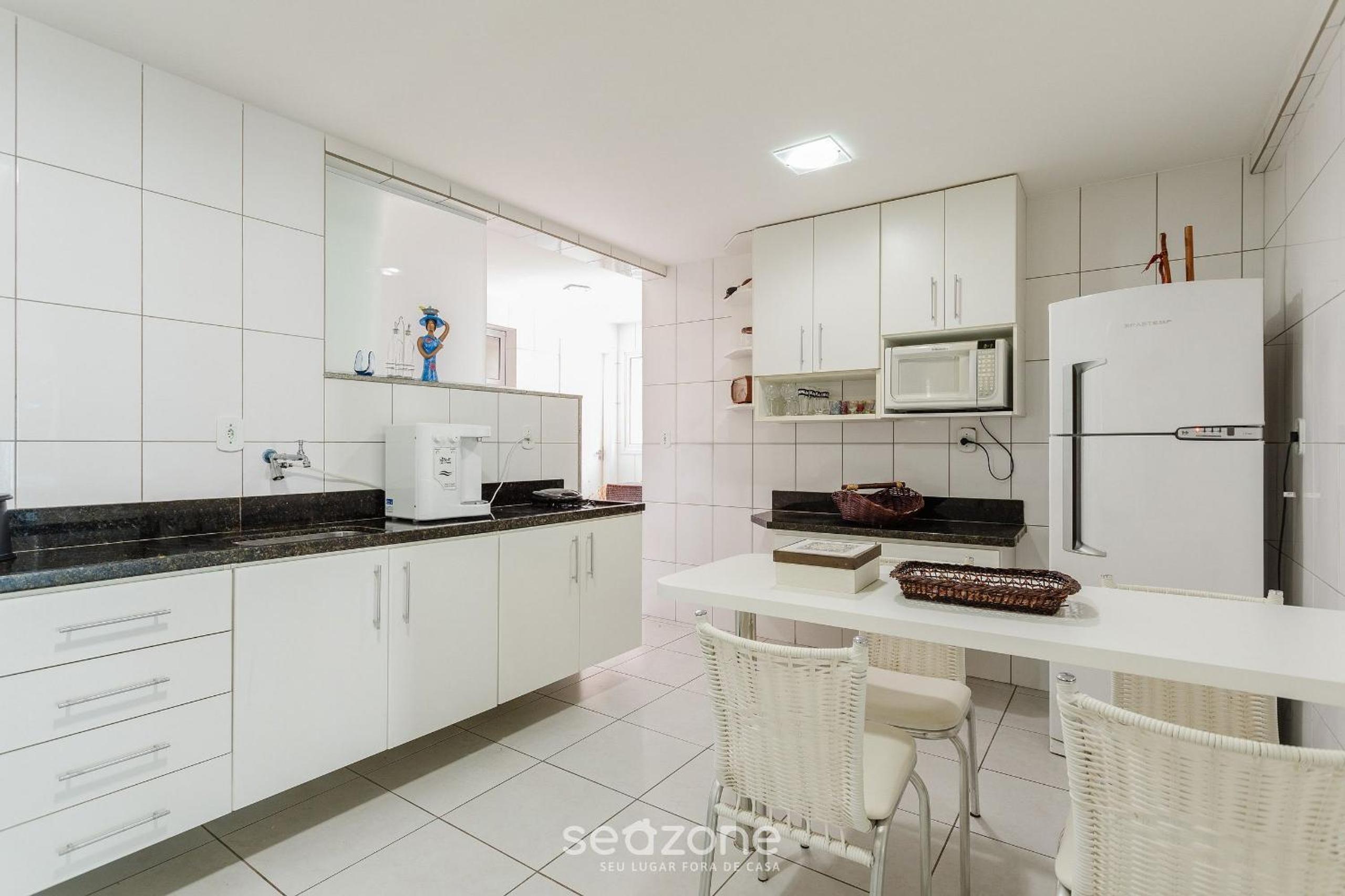 3 BR apartment 150m from Praia do Morro TML501