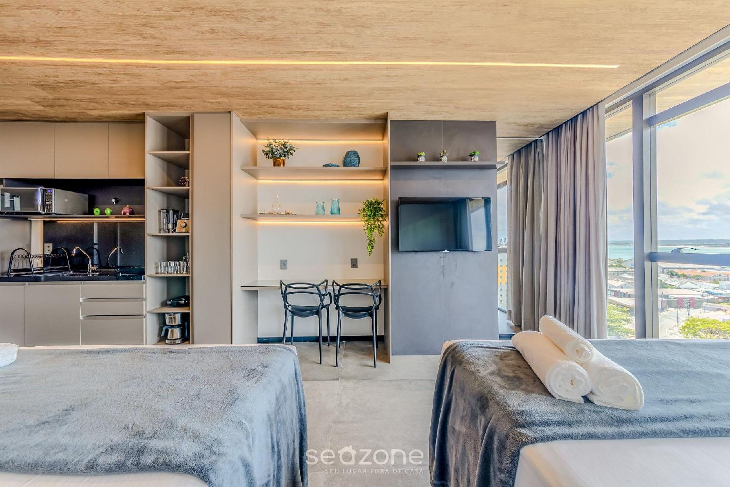 NWTs - Studios with side sea view in Maceió II