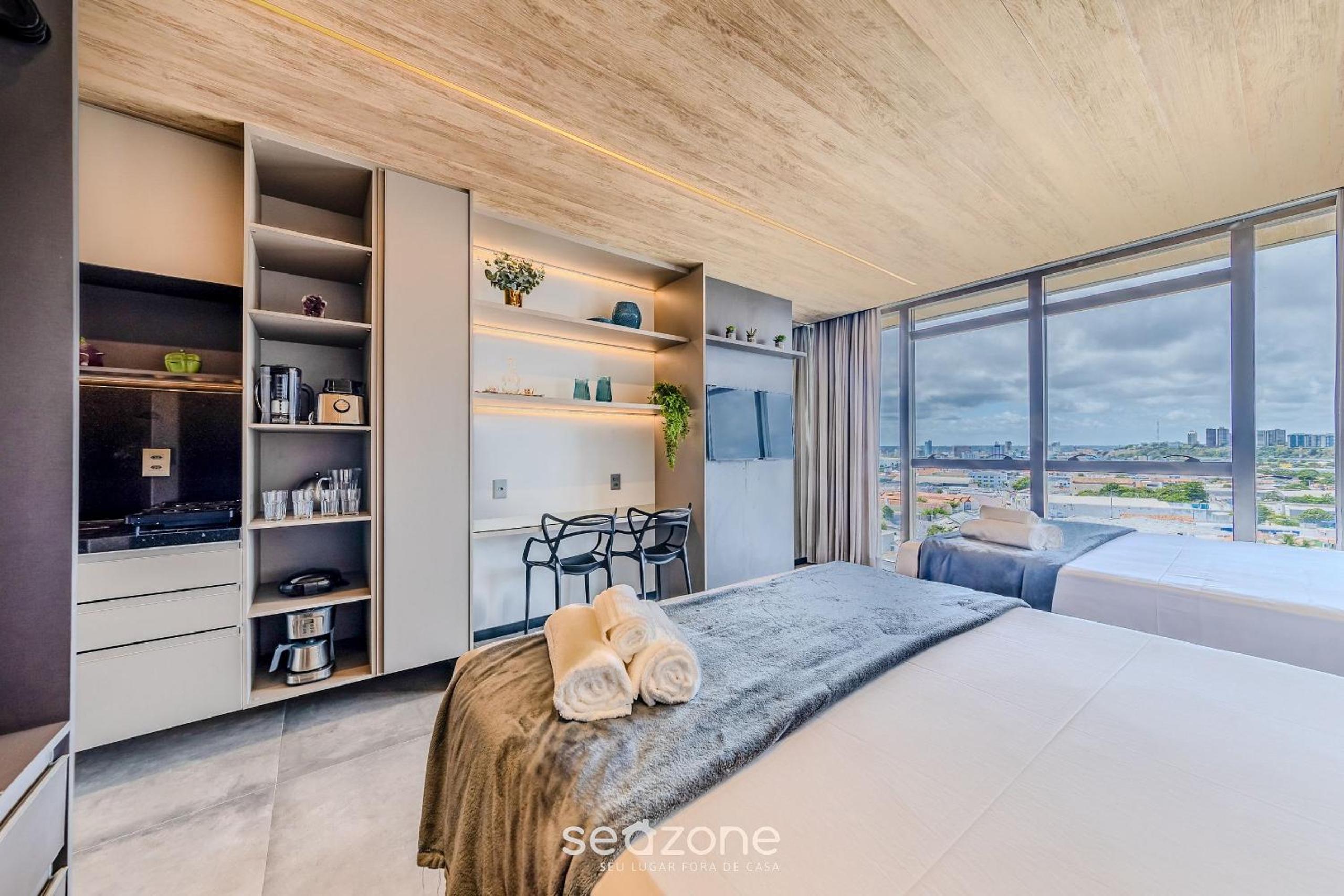 NWTs - Studios with side sea view in Maceió II