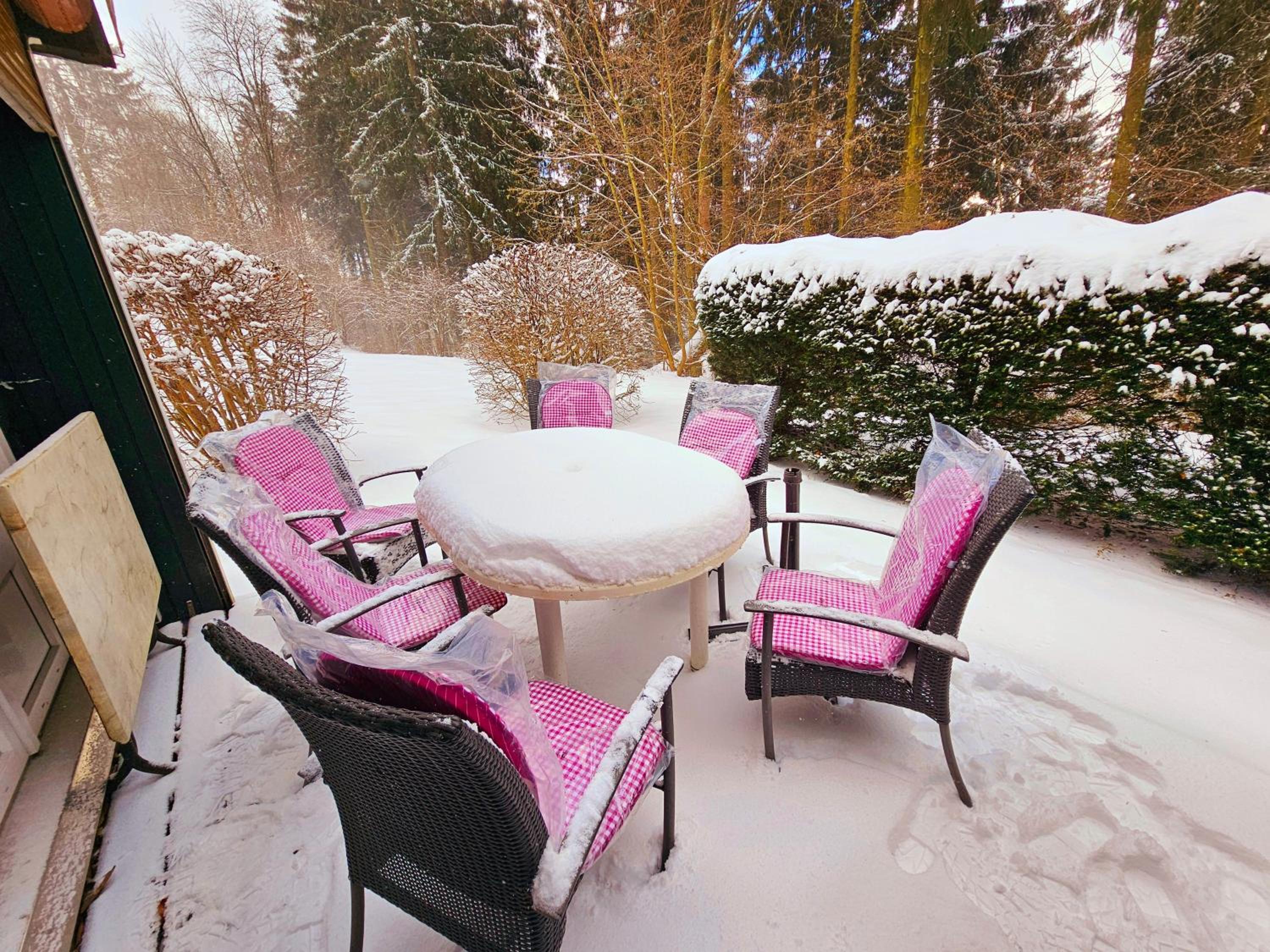 Winterberg Appartement 6 Pers aan Skilift grootste Skigebied nabij Bikepark Unieke locatie met zeer rustige tuin in het bos en het gezellige centrum leuke 